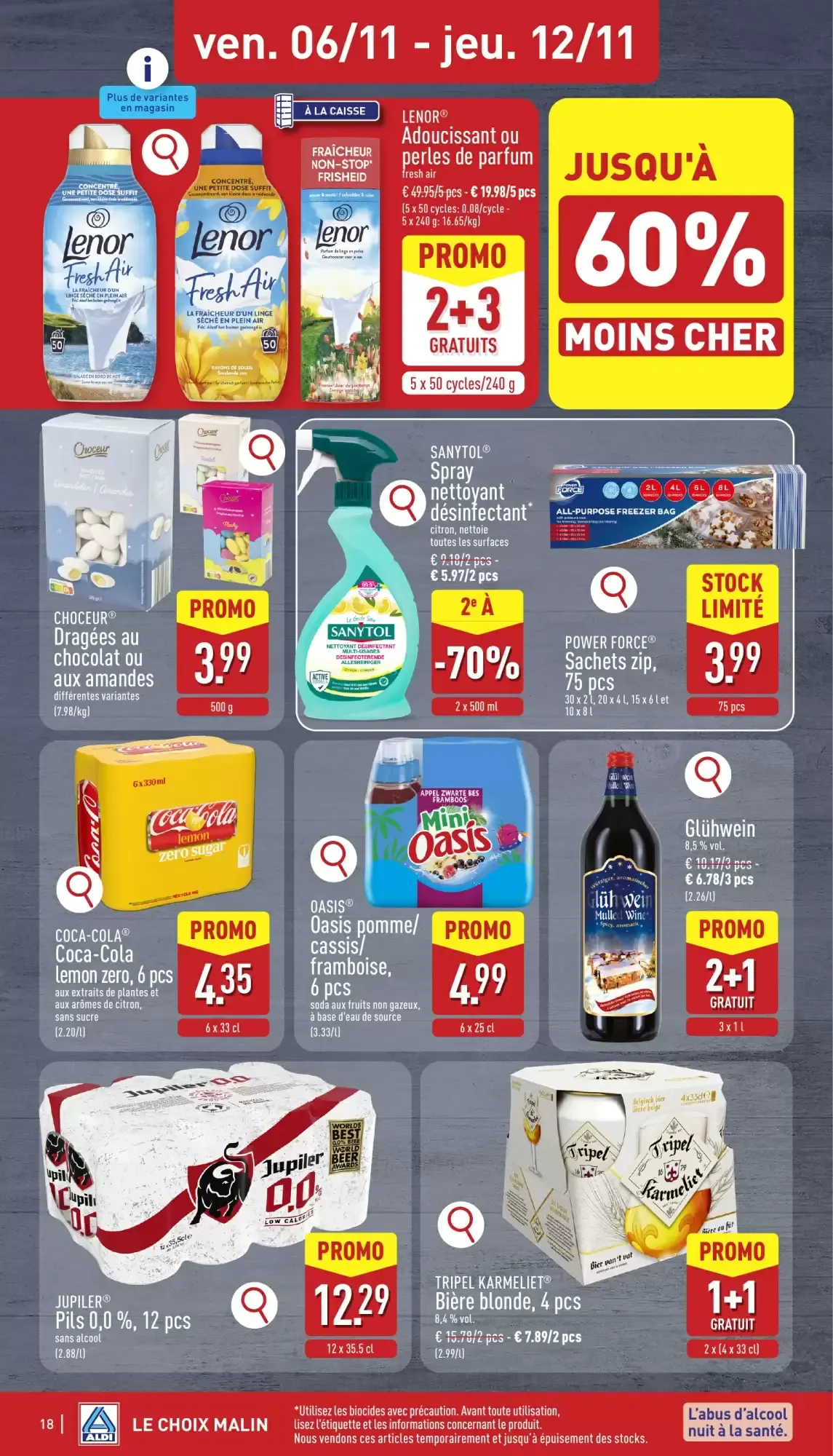 ALDI Dépliant du lun. 02/11 au sam. 07/11 inclus van 2 november tot 7 november 2026 - folder pagina 18