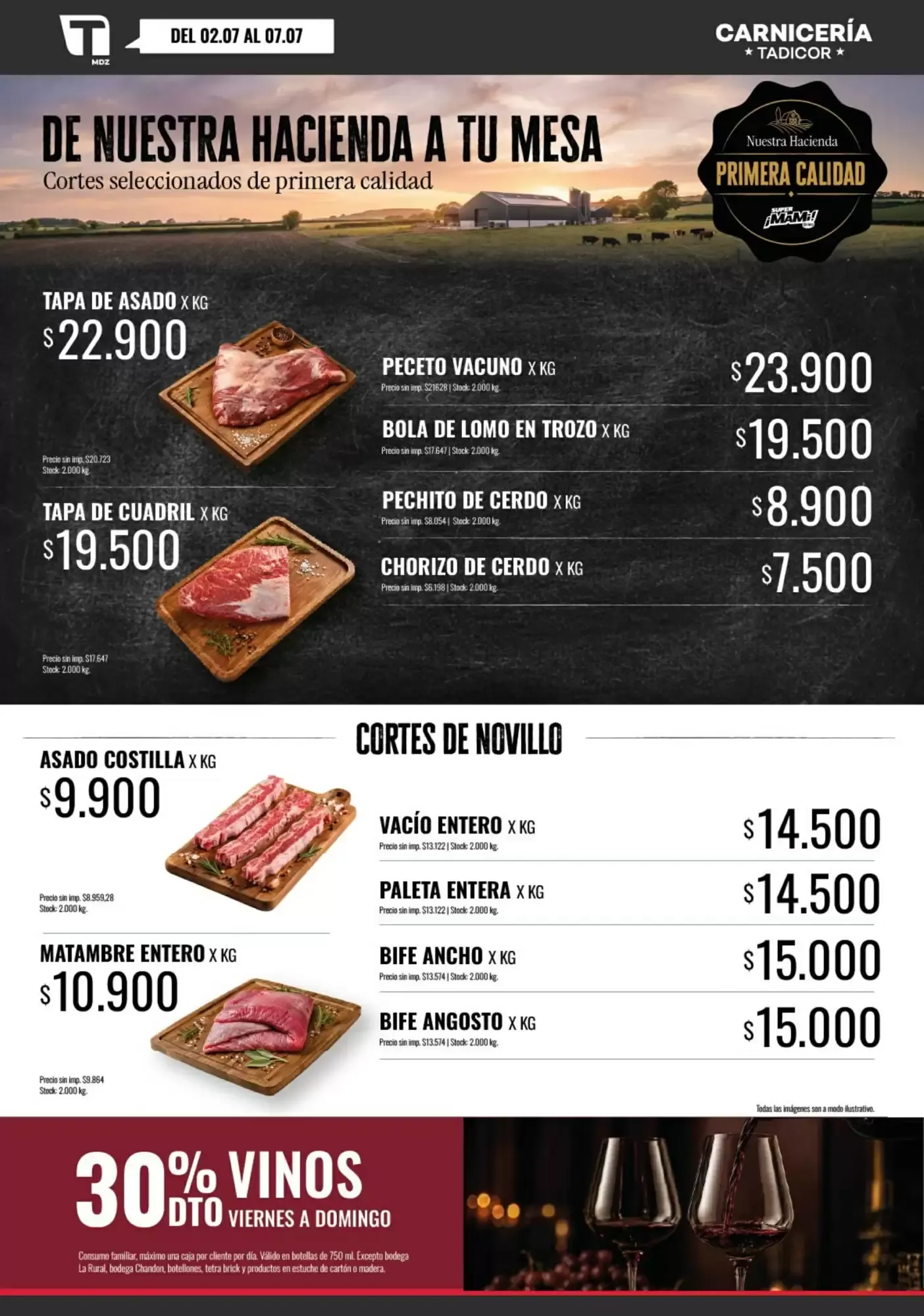 Ofertas de Catálogo Supermercados Tadicor semana 27 2 de julio al 7 de julio 2026 - Página 7 del catálogo