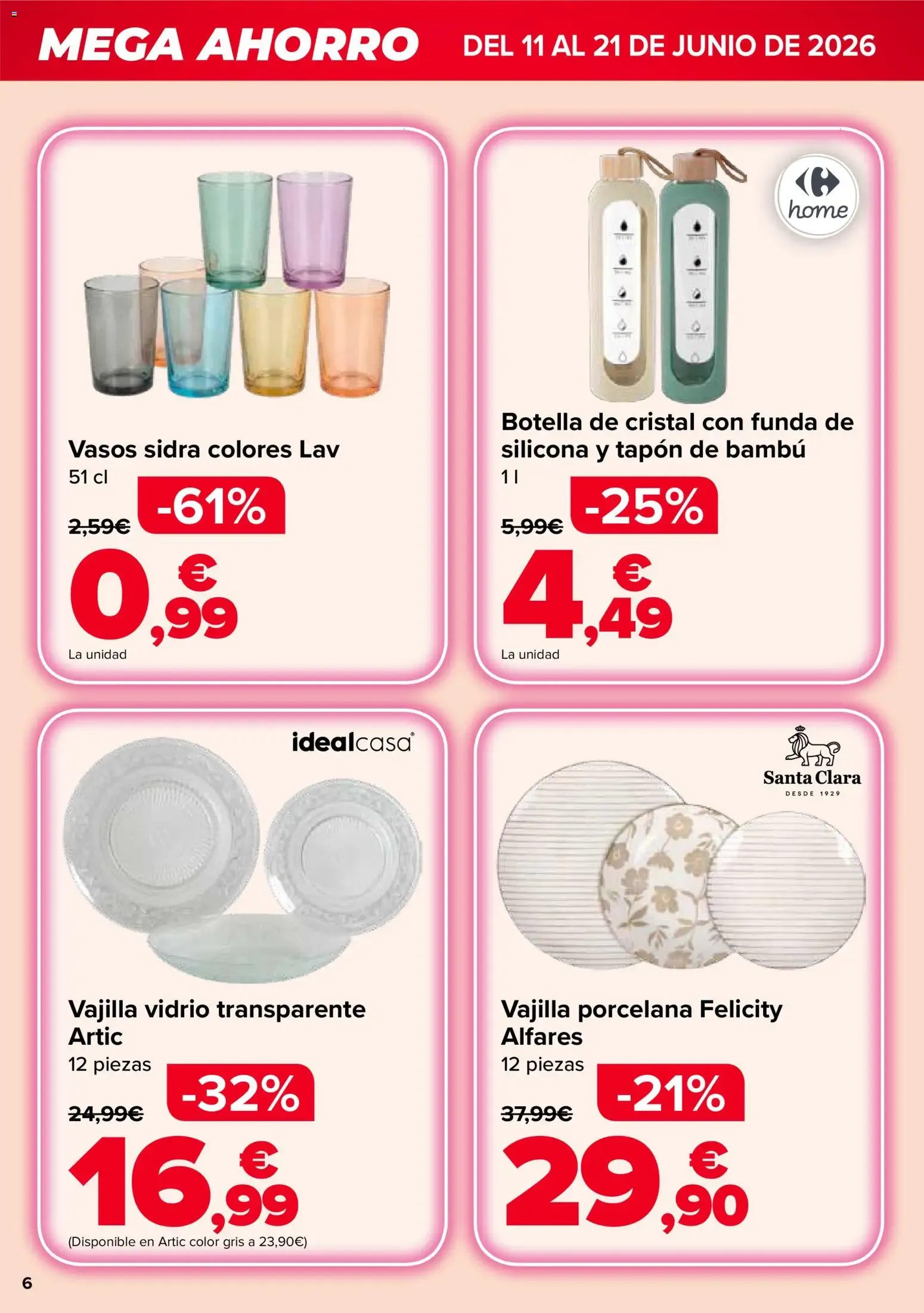 Catálogo de Carrefour Mega Ahorro del 11/06/2026 | Catálogo 11 de junio al 21 de junio 2026 - Página 6