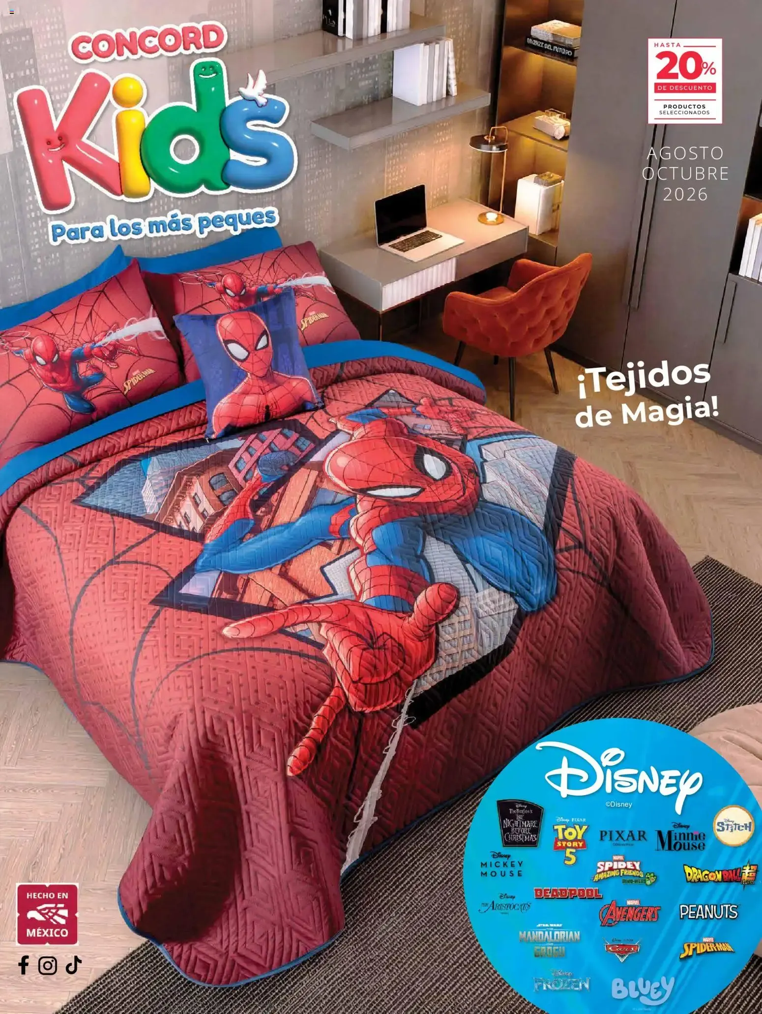 Catálogo de Colchas Concord catálogo Colección Infantil (01/08/2026 - 31/10/2026) - catálogo en línea 1 de agosto al 31 de octubre 2026 - Pagina 1