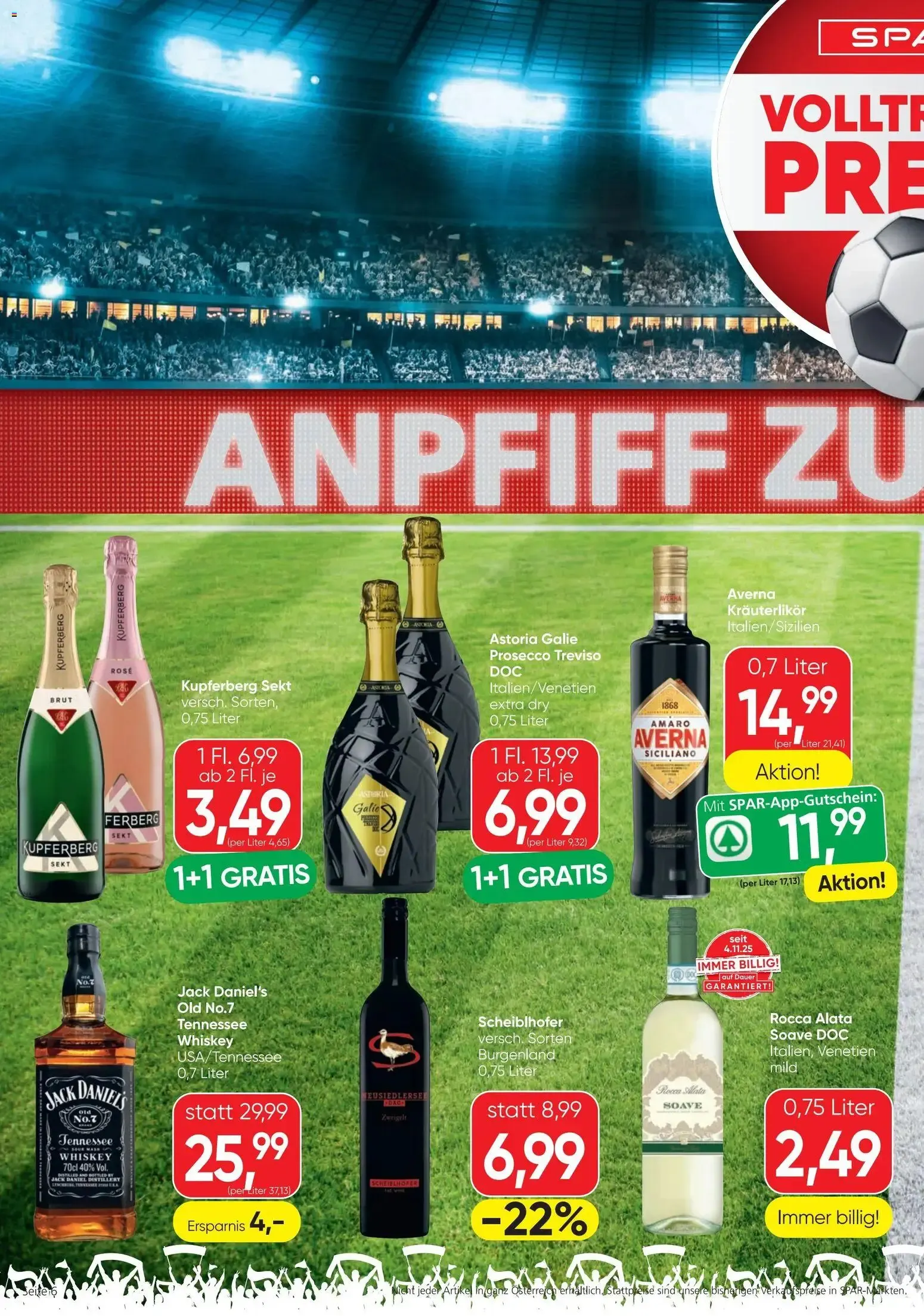 Spar - Flugblatt (18.06.2026) - Angebote und Prospekt von 18. Juni bis 30. Juni 2026 - Flugblätt seite 6