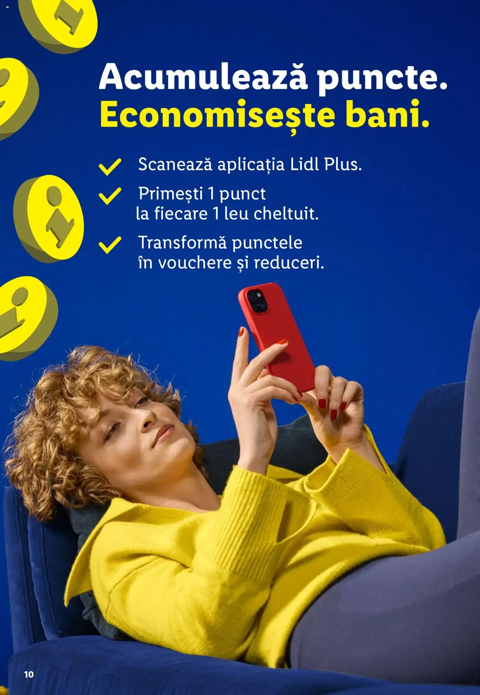 Catalog Economisește mai mult cu Lidl Plus - Descarcă aplicația Lidl Plus de la 5 mai până la 5 mai 2035 - Revista Pagina 10