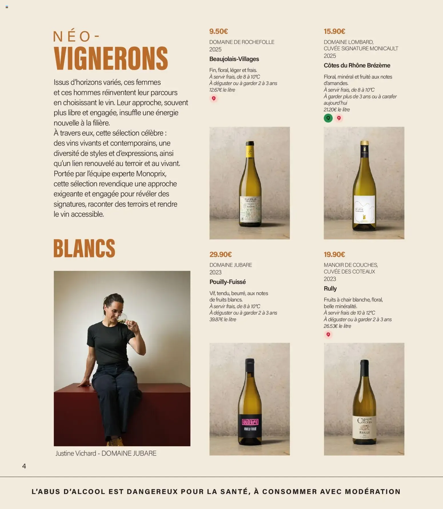 Monoprix - Guide foire aux vins à partir du 11/09/2026 - promo en ligne du 11 septembre au 27 septembre 2026 - Catalogue page 4