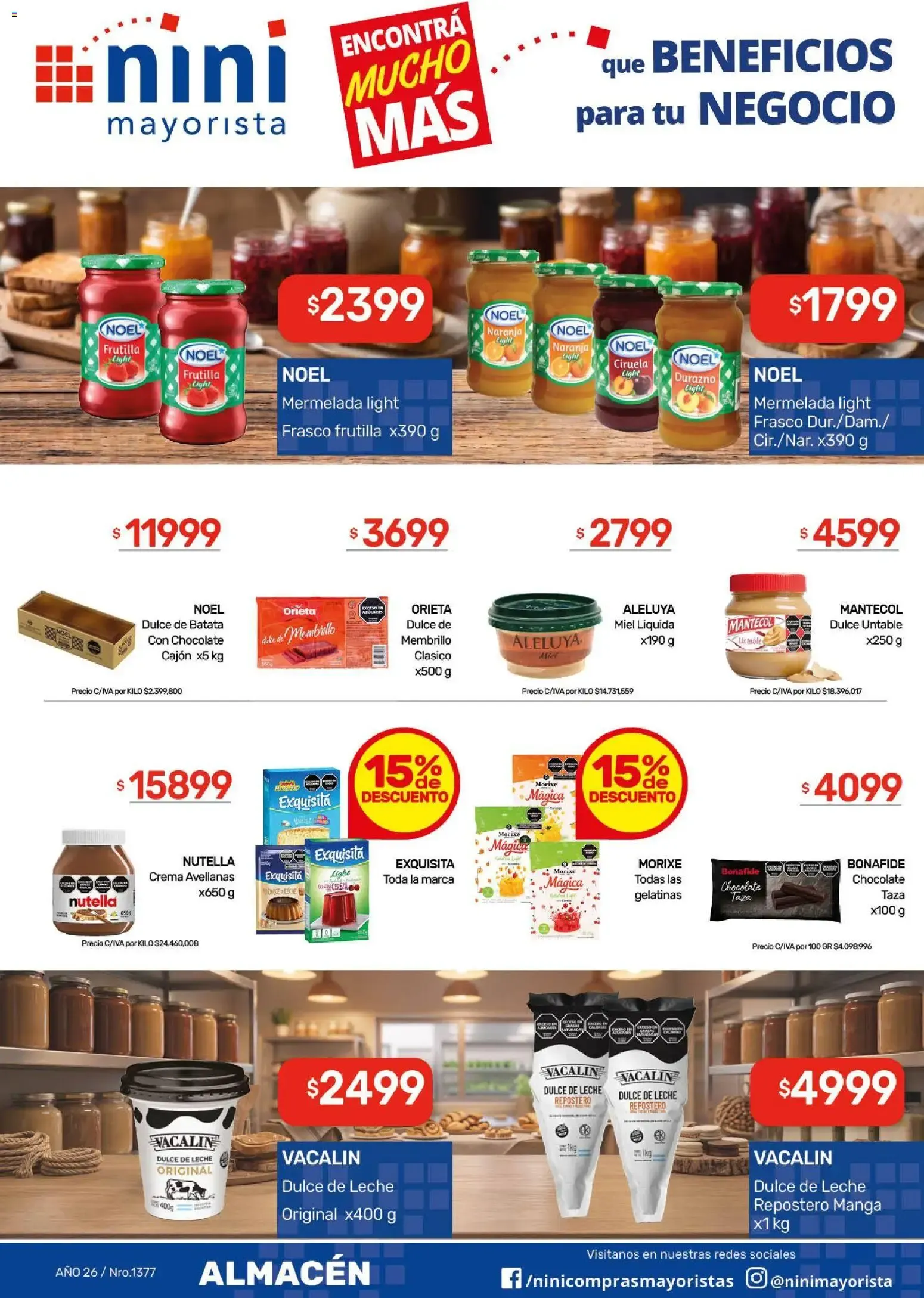 Ofertas de NINI Mayorista catálogo del 14/09/2026 - 20/09/2026 14 de septiembre al 20 de septiembre 2026 - Página 30 del catálogo