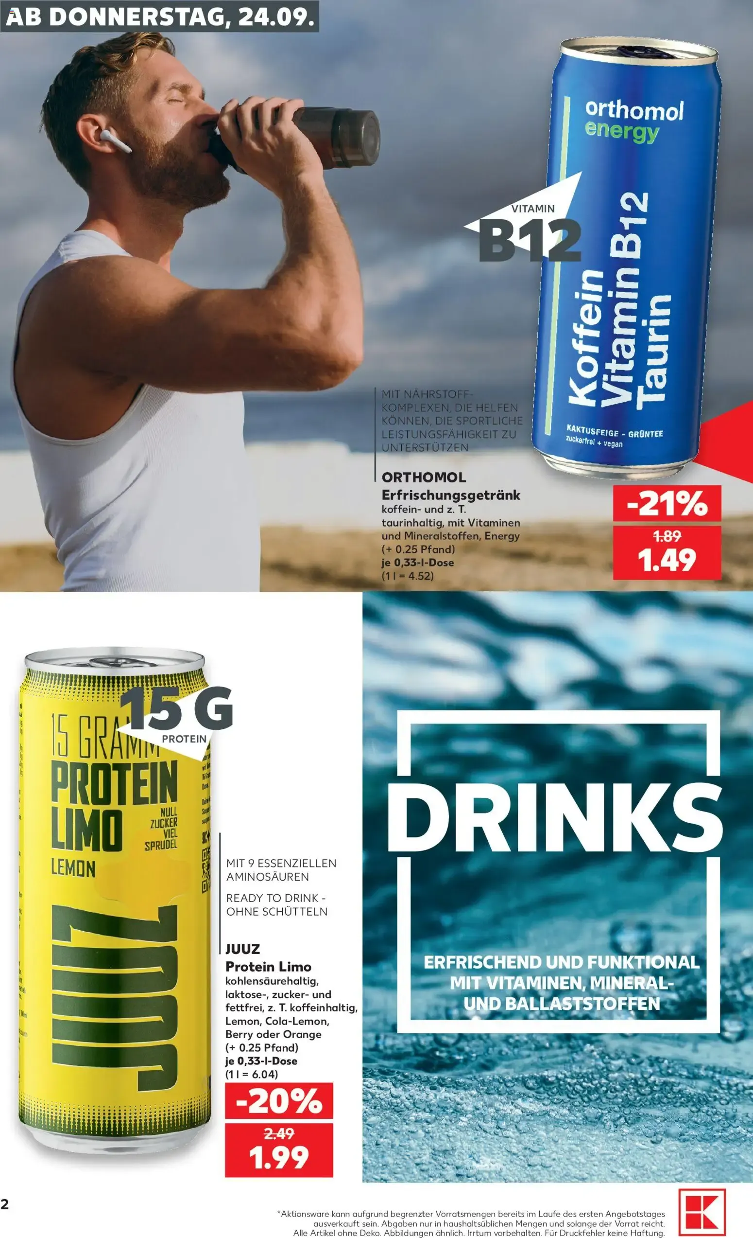 FUNCTIONAL DRINKS van 24 september tot 30 september 2026 - Folder pagina 2