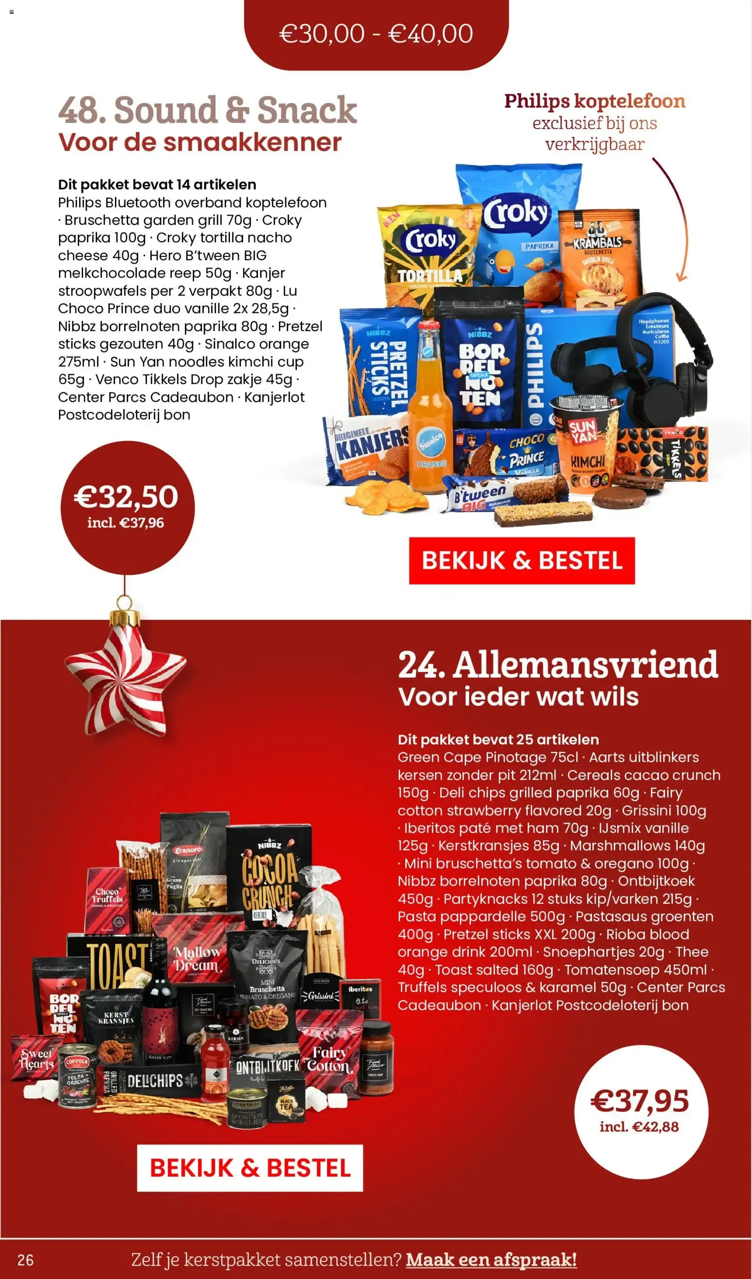 Kerstassortiment 2026 van 20 oktober tot 31 december 2026 - Folder pagina 26