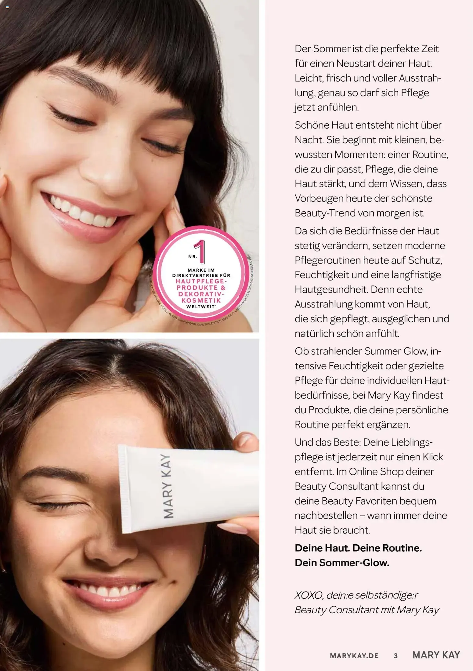 Mary Kay The Look | Sommer/Herbst 2026 Deutschland Ausgabe 3 von 16. Juli bis 15. Oktober 2026 - Prospekt seite 3