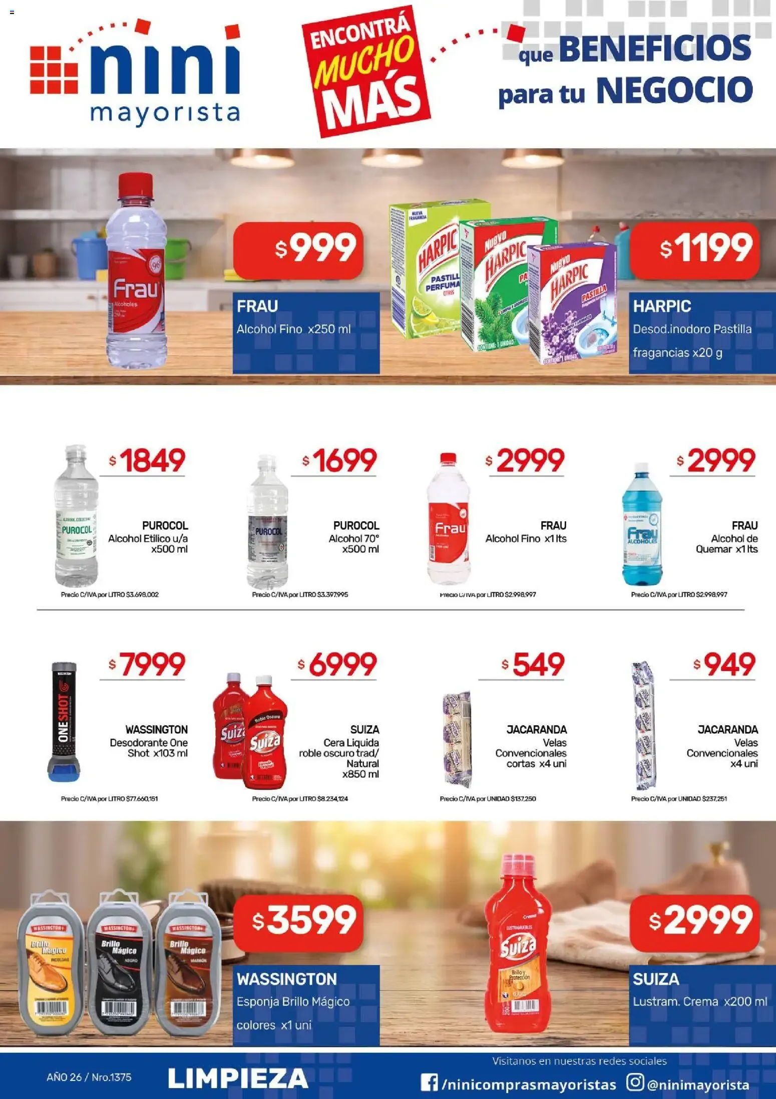Ofertas de NINI Mayorista catálogo del 31/08/2026 - 06/09/2026 31 de agosto al 6 de septiembre 2026 - Página 15 del catálogo