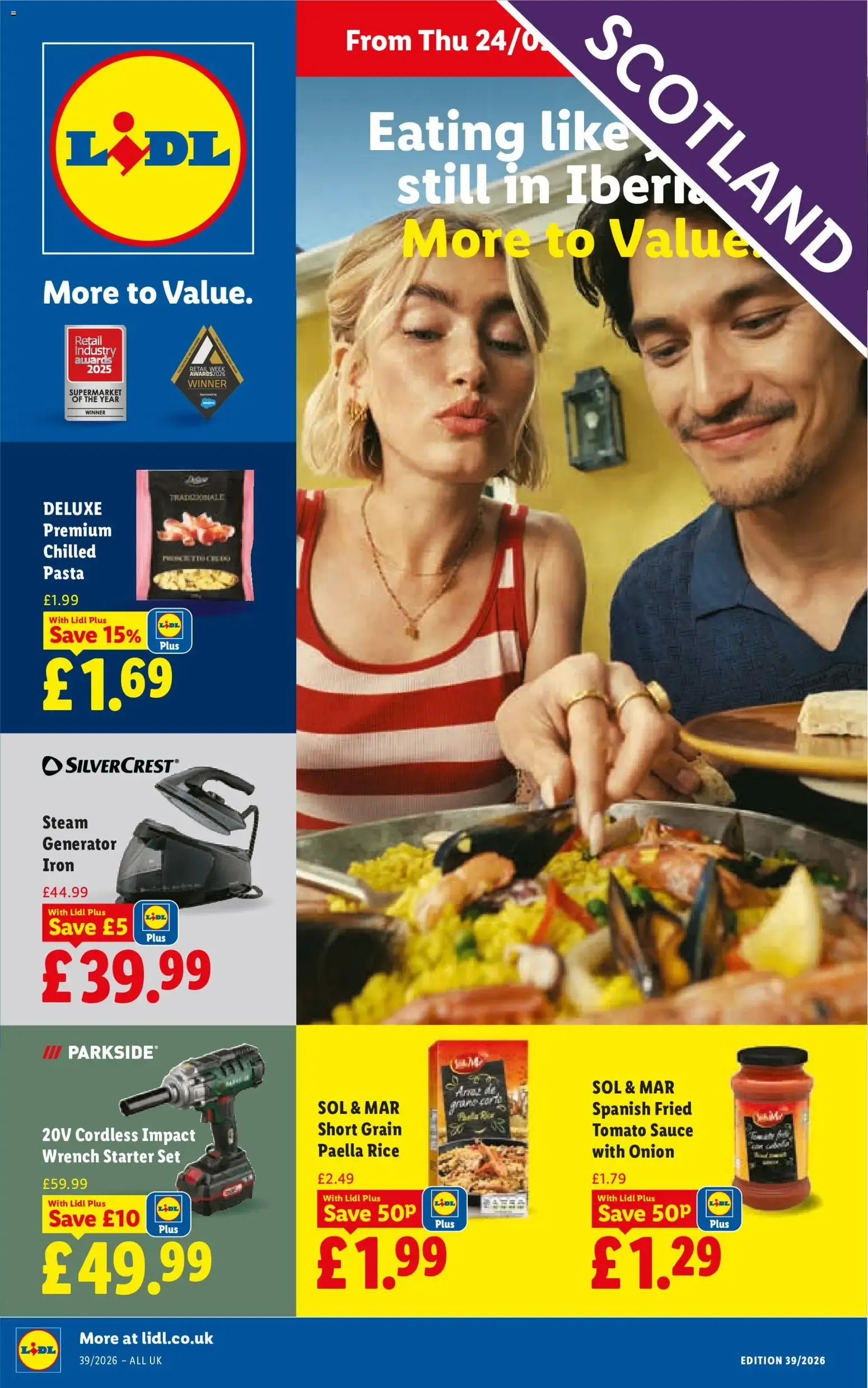 Weekly offers Lidl Scotland (24/09/2026 - 30/09/2026) - Offers Online from 24 September to 27 September 2026 - Catalogue Page 1