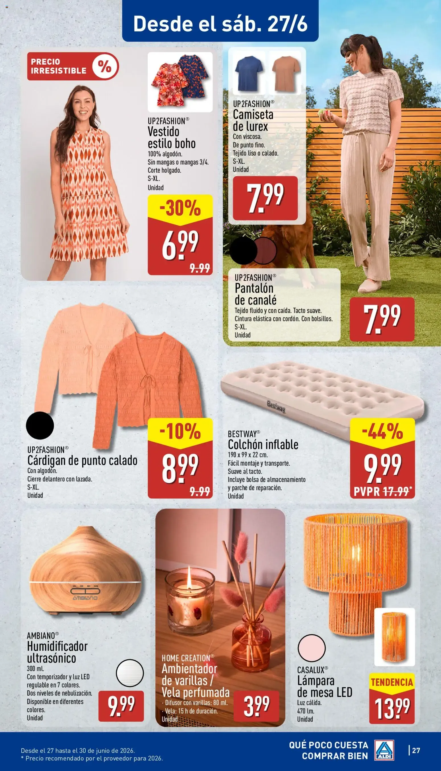 Catálogo de Aldi folleto Canarias del 22/06/2026 | Catálogo 22 de junio al 28 de junio 2026 - Página 27