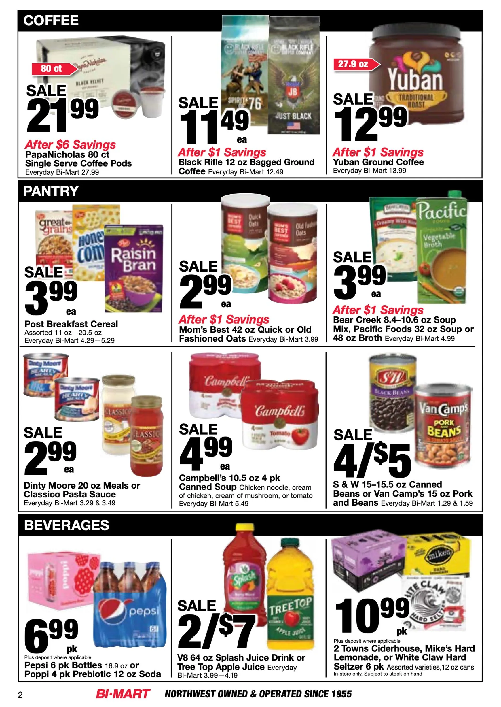 Weekly ad BI-MART Membership Savings Book! from September 29 to October 12 2026 - Page 2