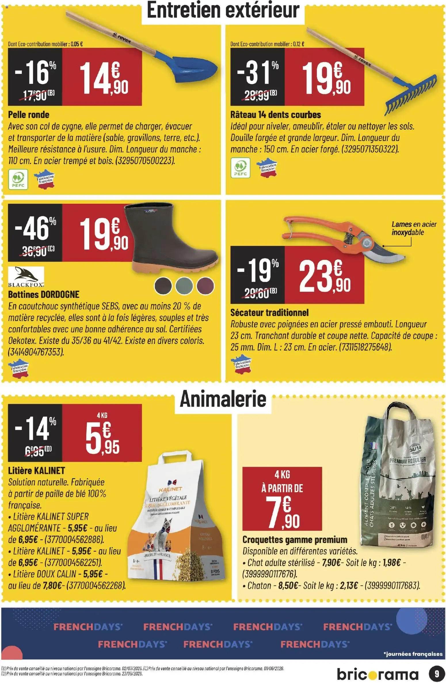 Bricorama FRENCHDAYS du 23 septembre au 4 octobre 2026 - Catalogue page 9