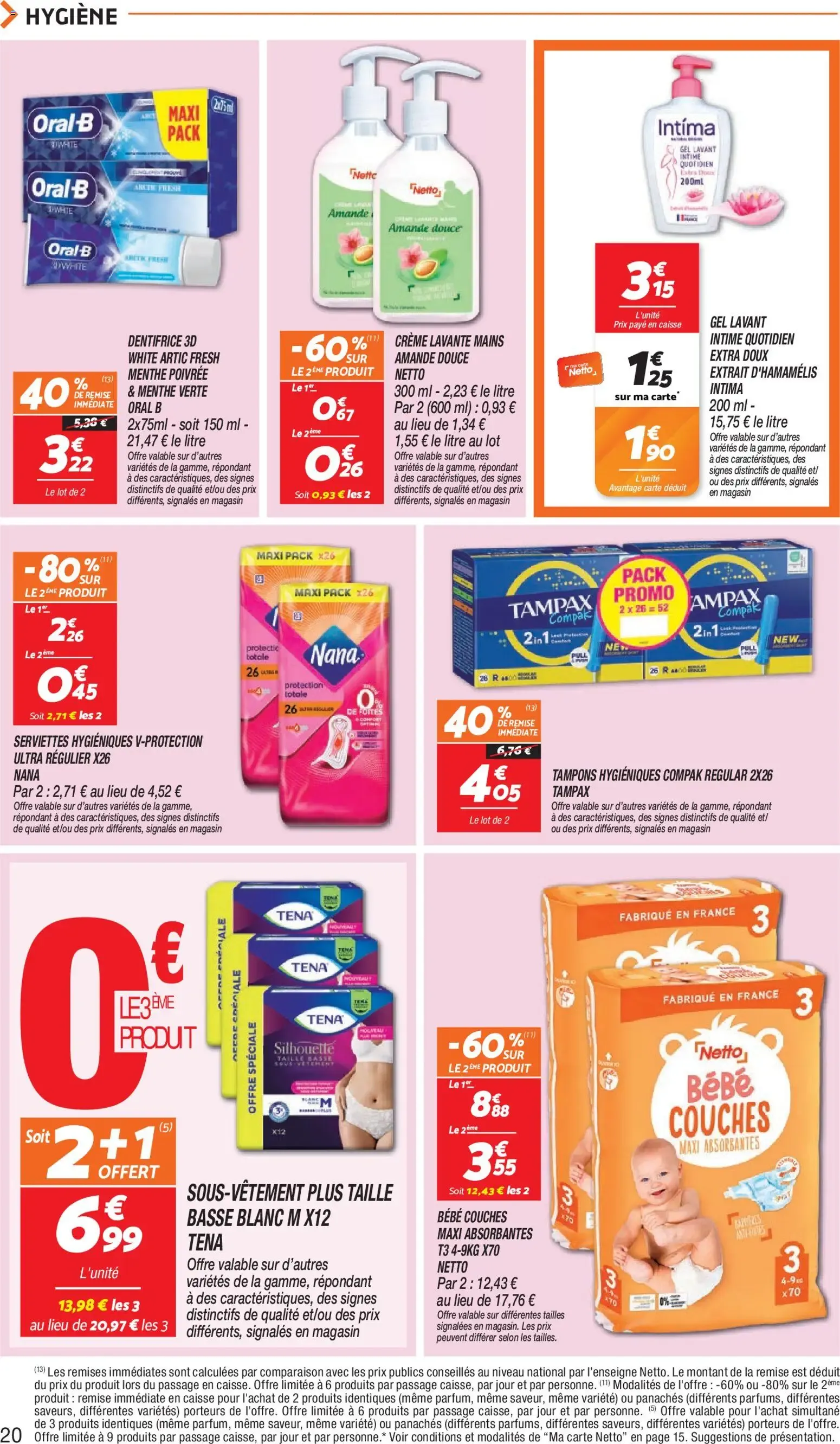 Netto: Le 3ème produit d'entretien 100% remboursé du 6 octobre au 12 octobre 2026 - Catalogue page 20