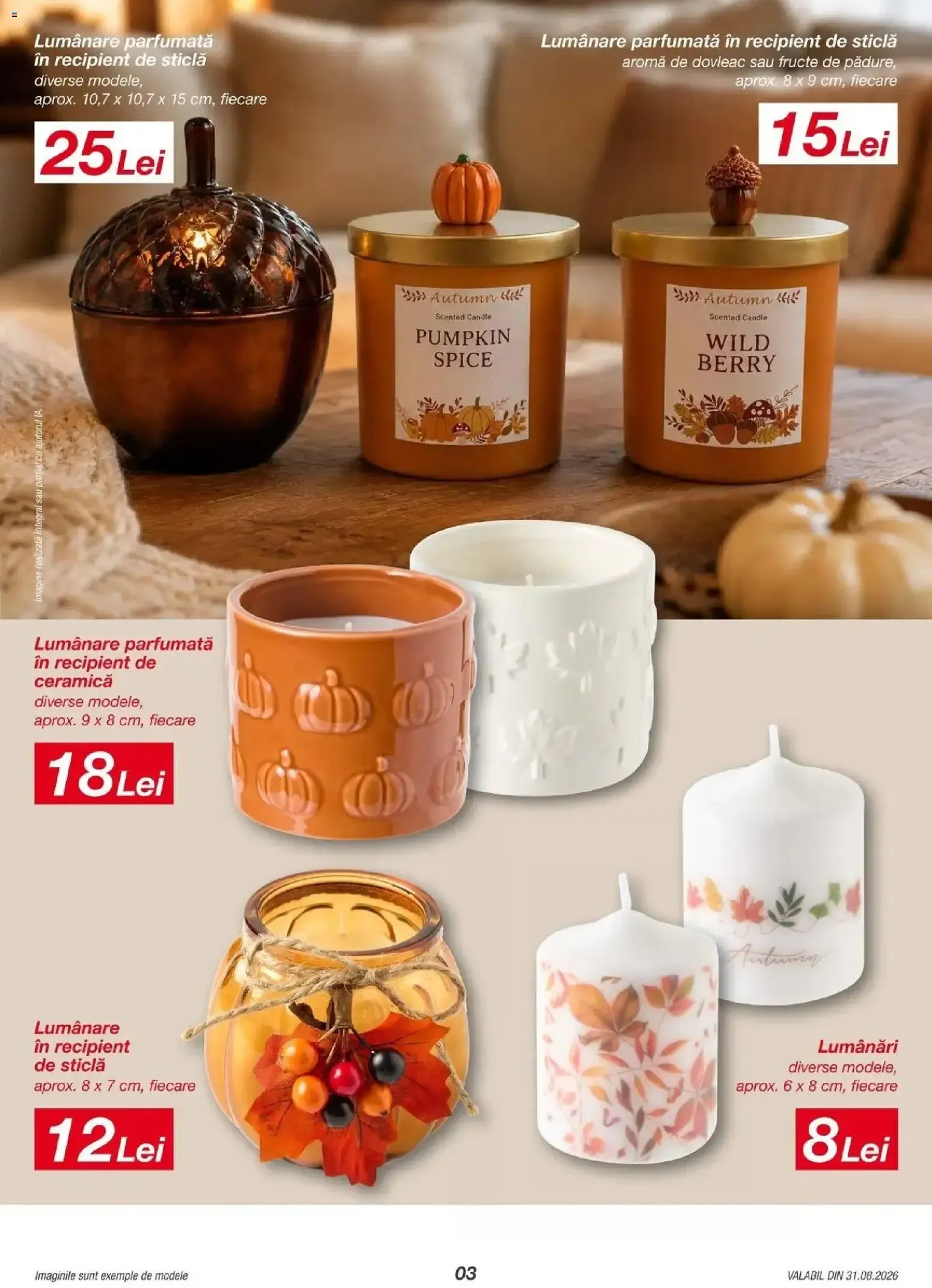 Catalog KiK - Mai mult pentru toamnă și pentru momente speciale de la 31 august până la 6 septembrie 2026 - Revista Pagina 3