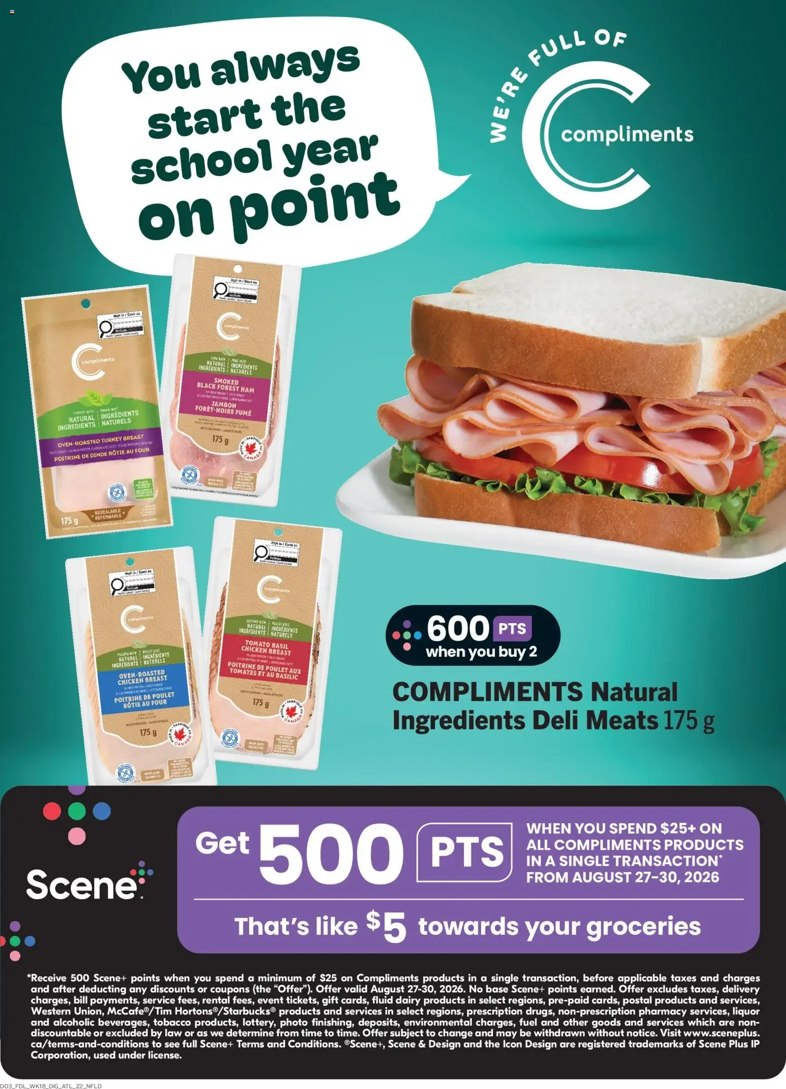 Foodland weekly flyer / circulaire from Aug 27, 2026 > weekly specials & deals from August 27 to August 30 2026 - flyer page 9