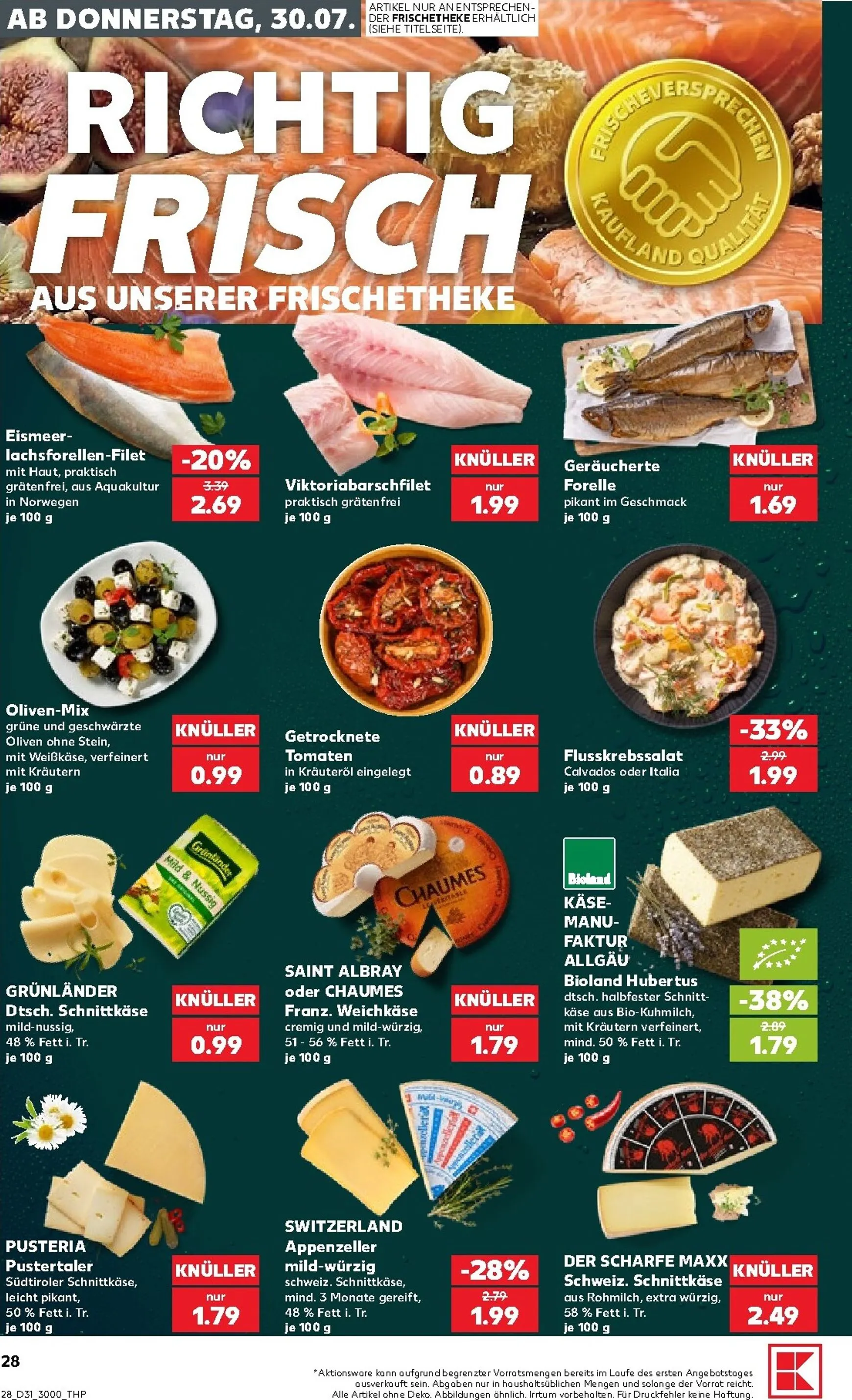 Neuer Kaufland Prospekt – von Donnerstag 30.07.2026 bis Mittwoch 05.08.2026 von 30. Juli bis 5. August 2026 - Prospekt seite 29
