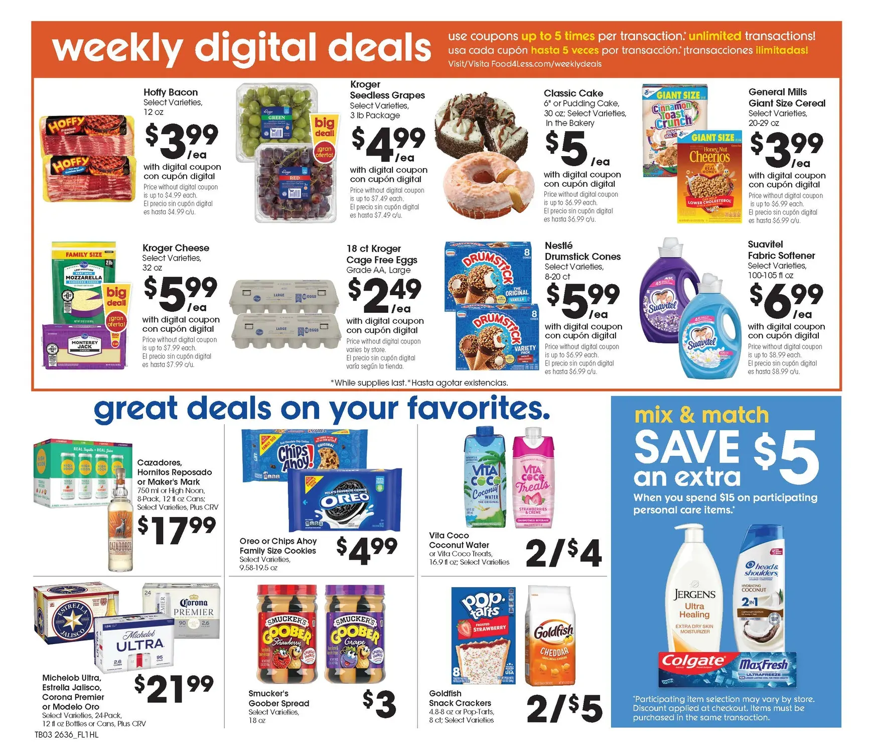 Weekly ad Current Food 4 Less leaflet valid from Wednesday 10/07/2026 to Tuesday 10/13/2026 from October 7 to October 13 2026 - Page 4
