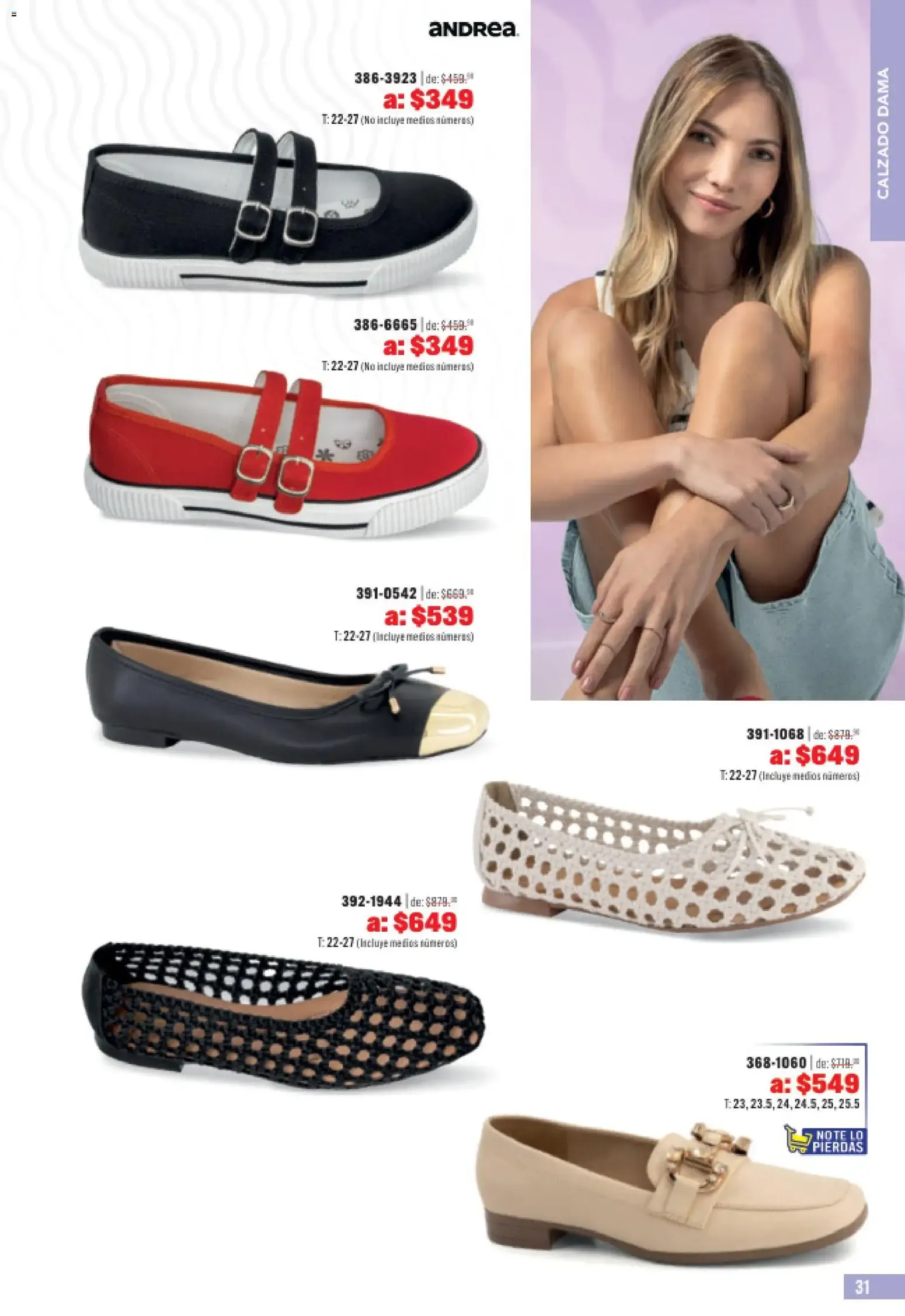 Catálogo de Andrea + Outlet Liquidación Primavera 31 de mayo al 25 de julio 2026 - Pagina 31