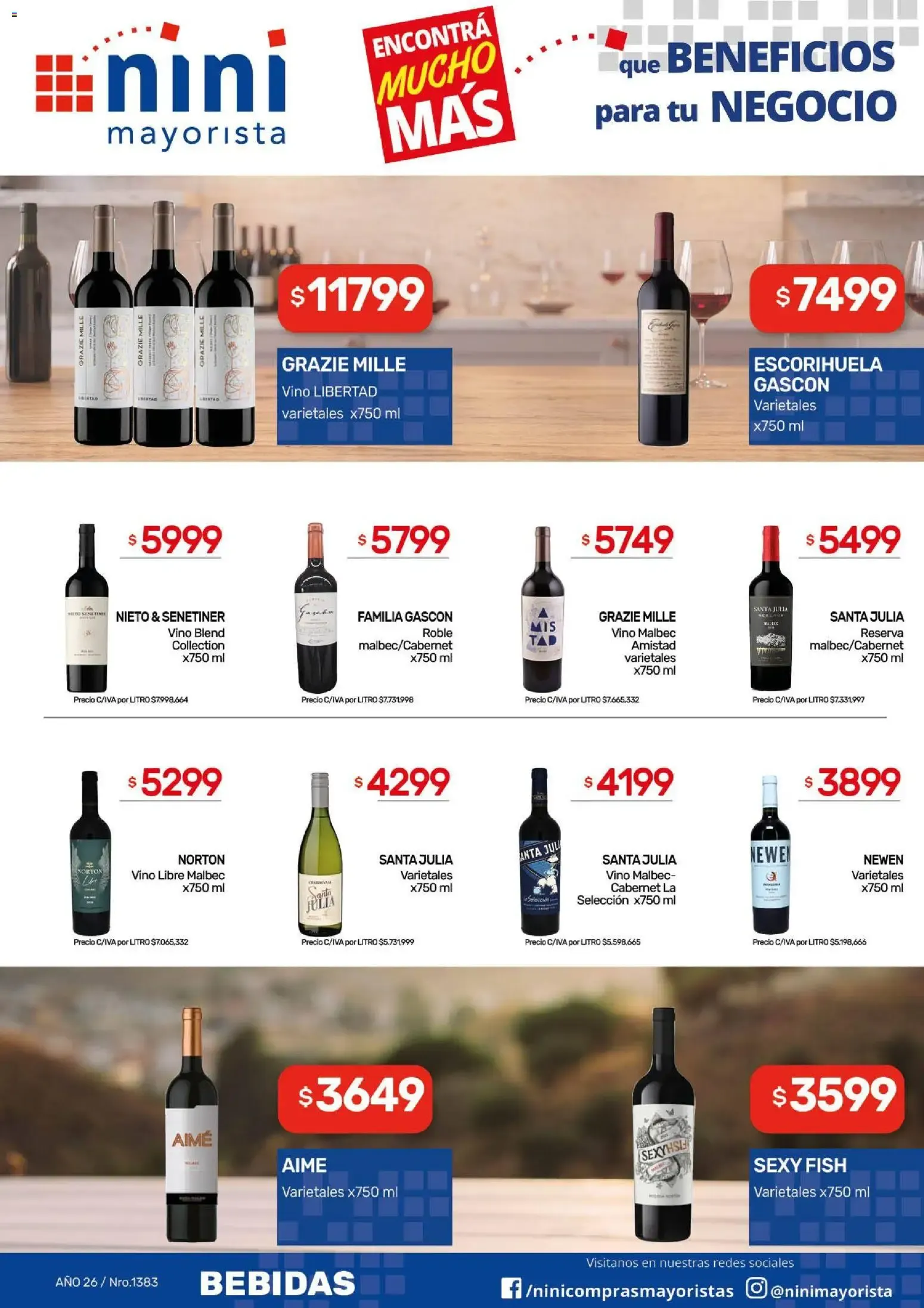 Ofertas de NINI Mayorista catálogo del 26/10/2026 - 01/11/2026 26 de octubre al 1 de noviembre 2026 - Página 18 del catálogo