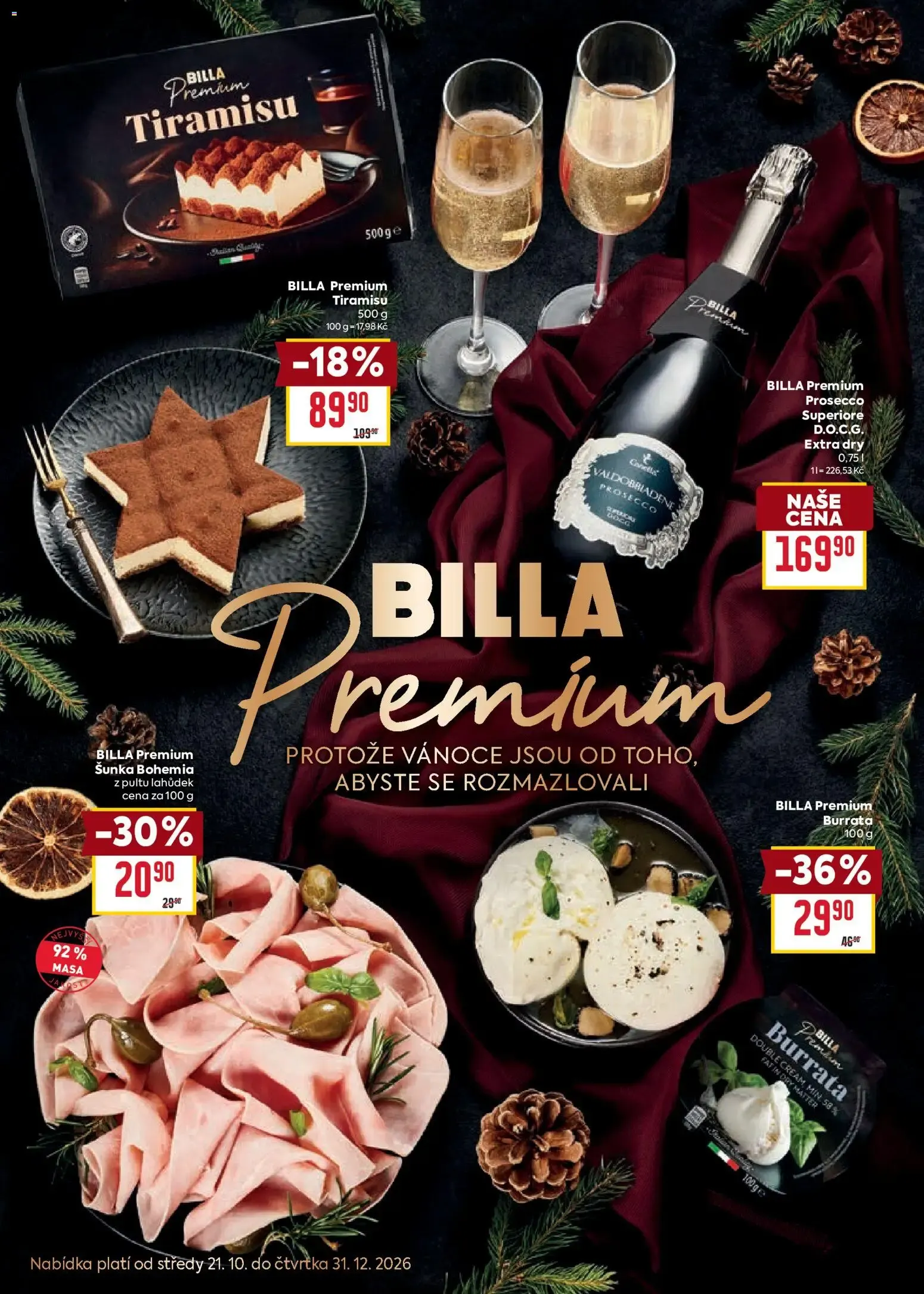 BILLA Premium: Productos navideños para consentirte - 21. října 31. prosince 2026 - Page 1