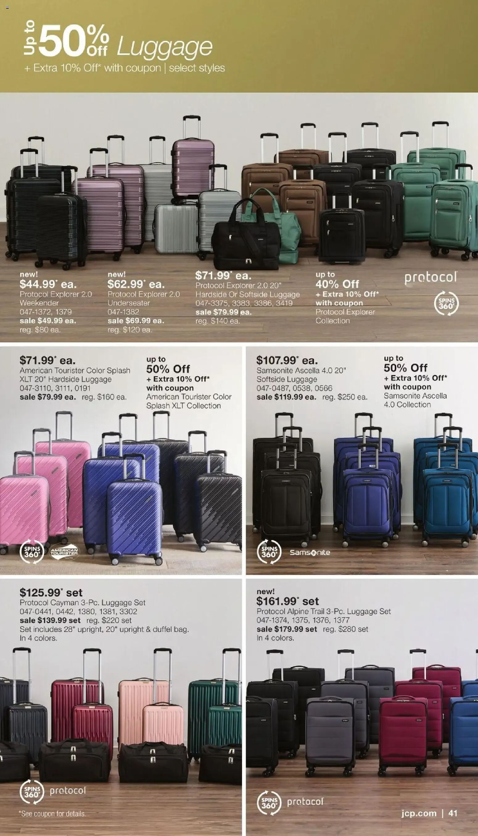 Weekly ad JCPenney Semi-Annual Home Sale from September 28 to October 25 2026 - Page 40