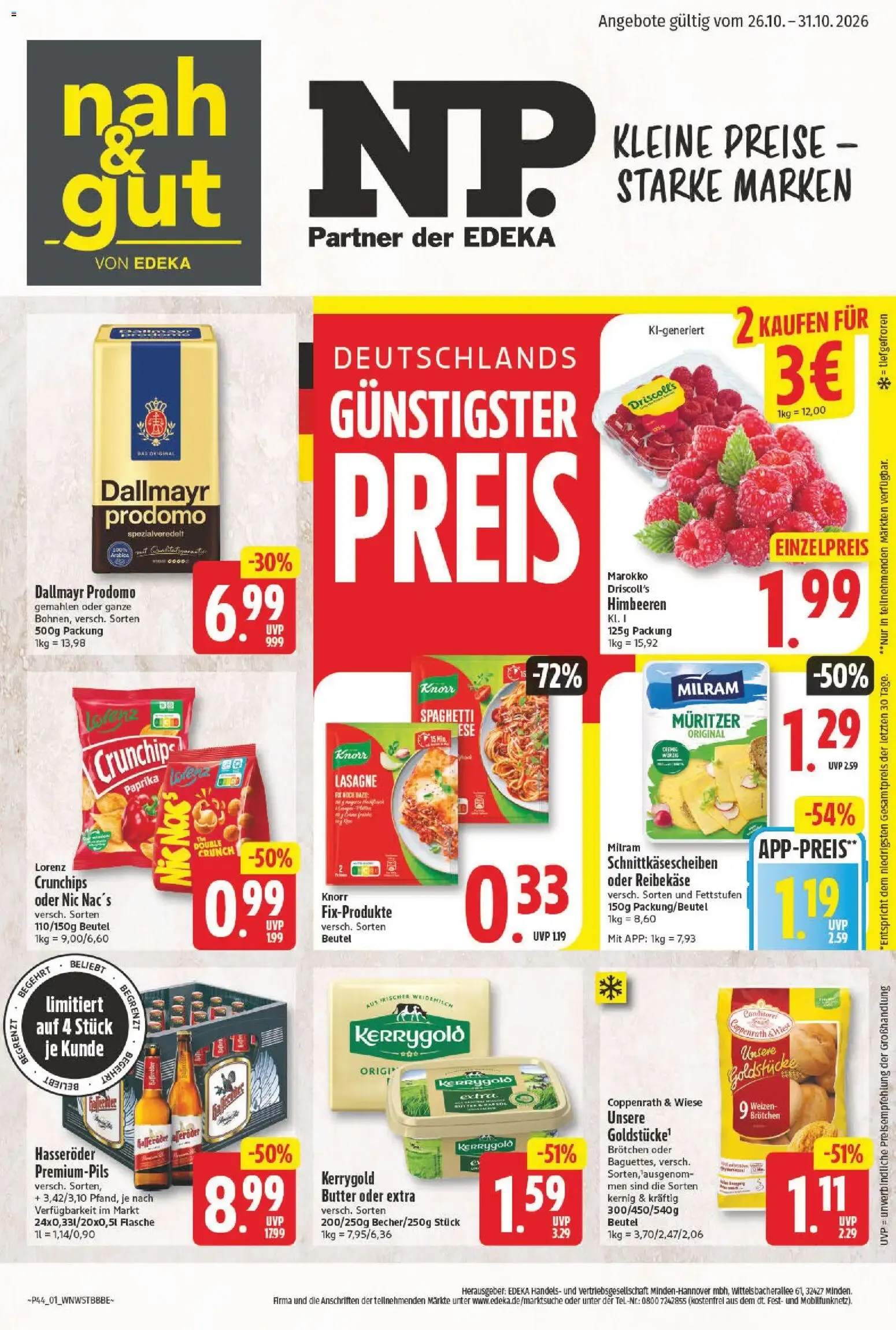 NP Discount Prospekt (ab 26.10.2026) zum Blättern