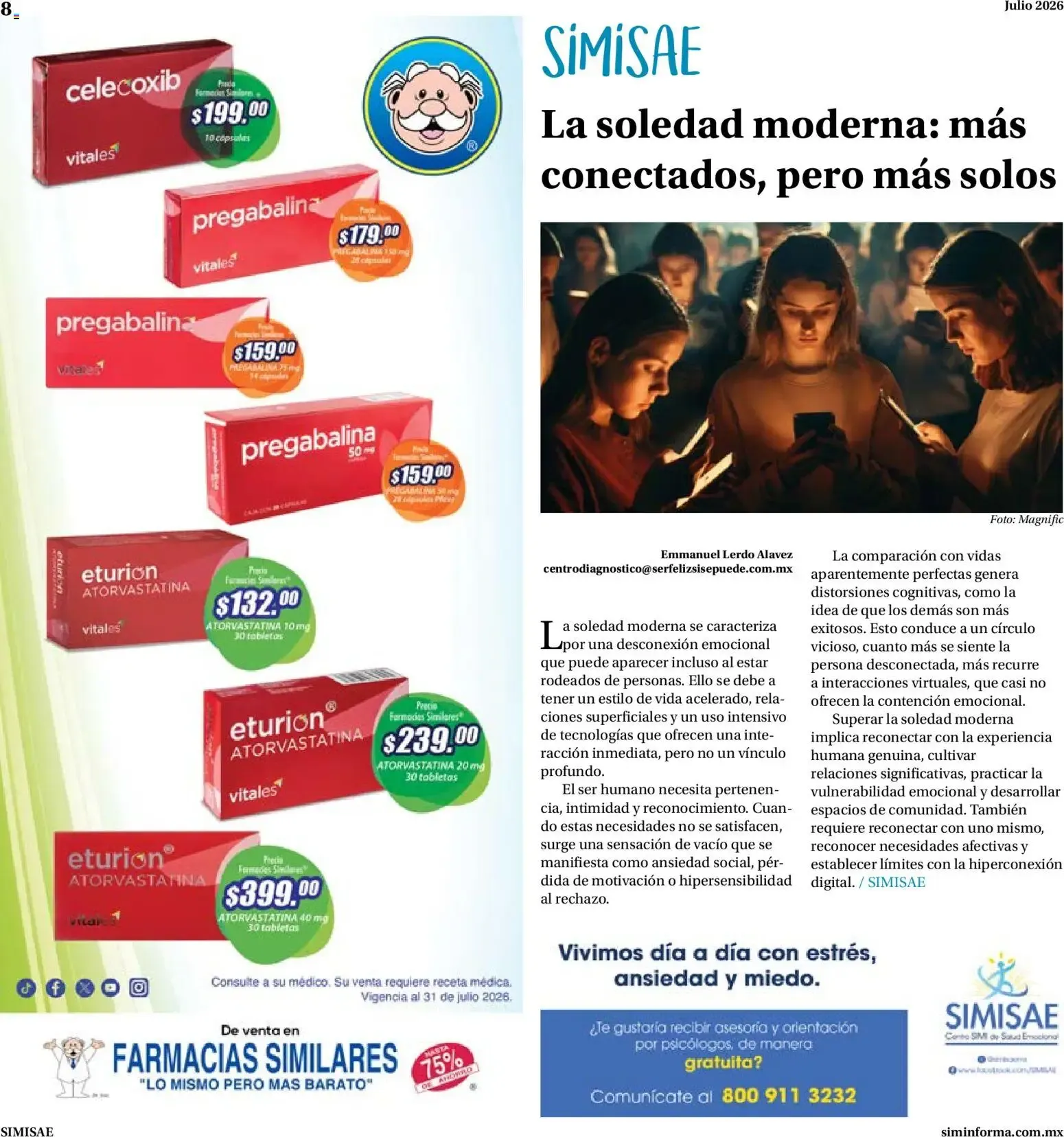 Catálogo de SIMINFORMA 1 de julio al 31 de julio 2026 - Pagina 8