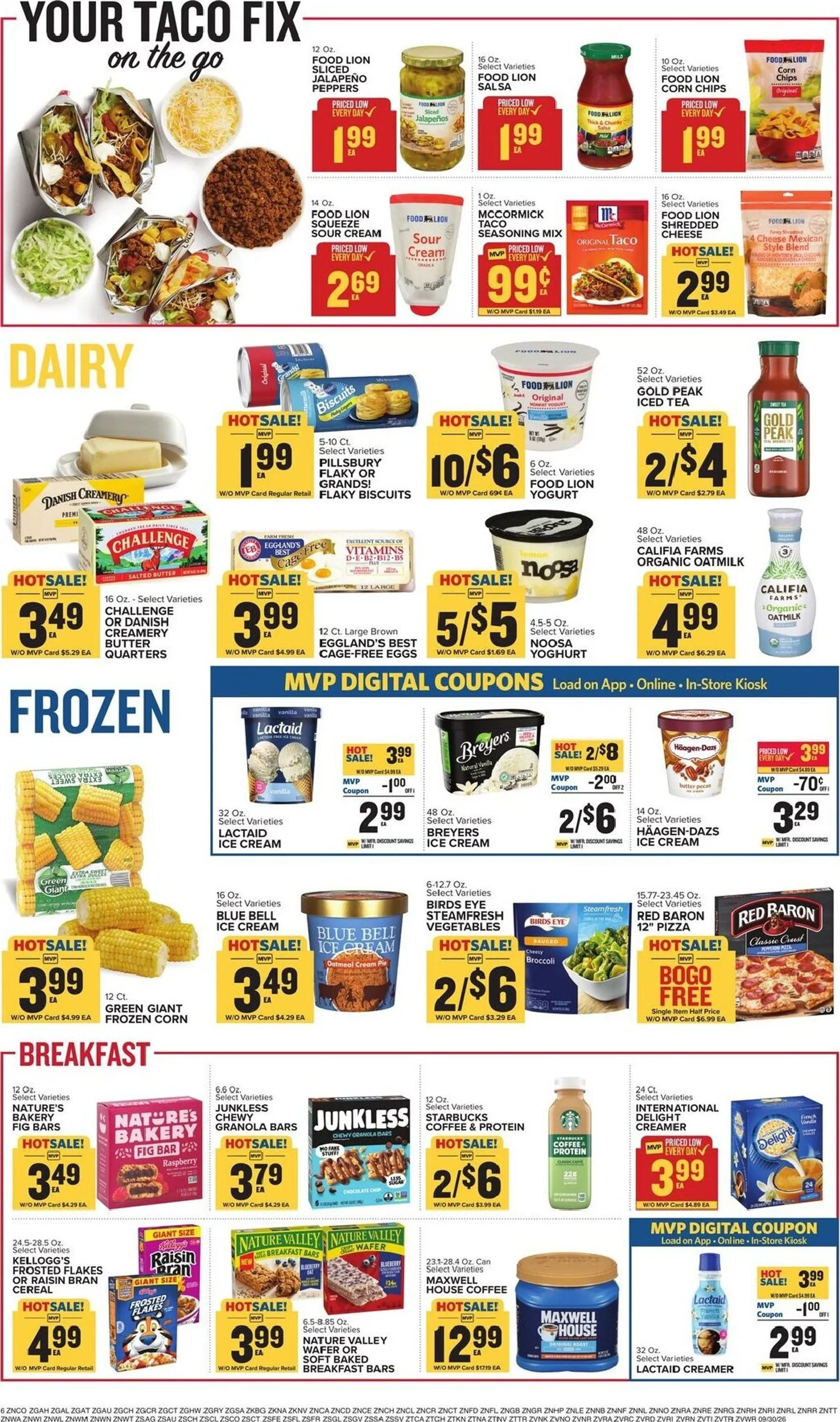 Weekly ad Current Food Lion leaflet valid from Wednesday 09/30/2026 to Tuesday 10/06/2026 from September 30 to October 6 2026 - Page 12