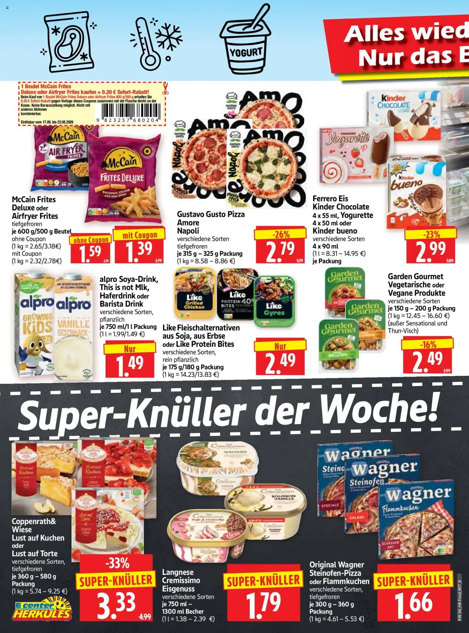 HERKULES Prospekt (ab 17.08.2026) zum Blättern von 17. August bis 22. August 2026 - Prospekt seite 8