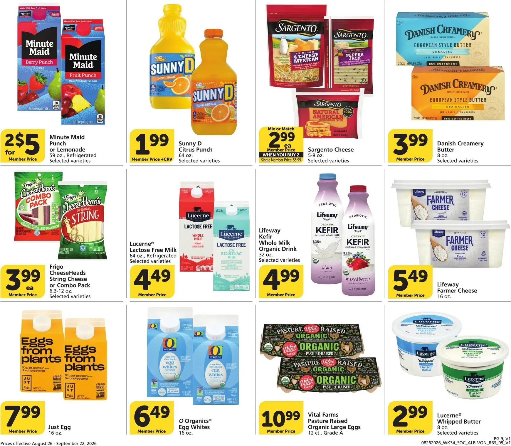 Weekly ad Current Vons - Big Book of Savings leaflet valid from Wednesday 08/26/2026 to Tuesday 09/22/2026 from August 26 to September 22 2026 - Page 9