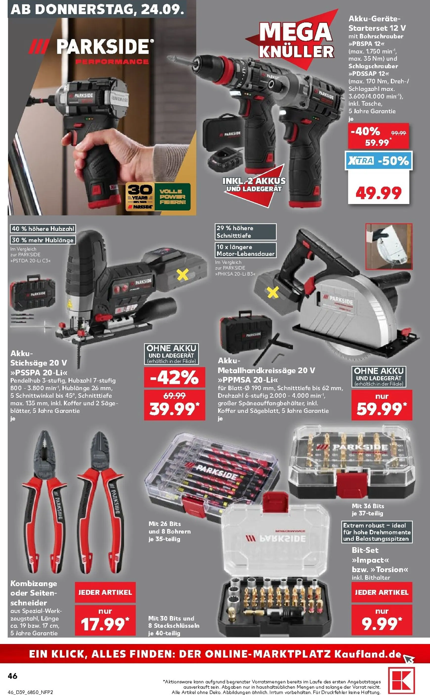Kaufland Prospekt nächste Woche – von Donnerstag 24.09.2026 bis Mittwoch 30.09.2026 von 24. September bis 30. September 2026 - Prospekt seite 47
