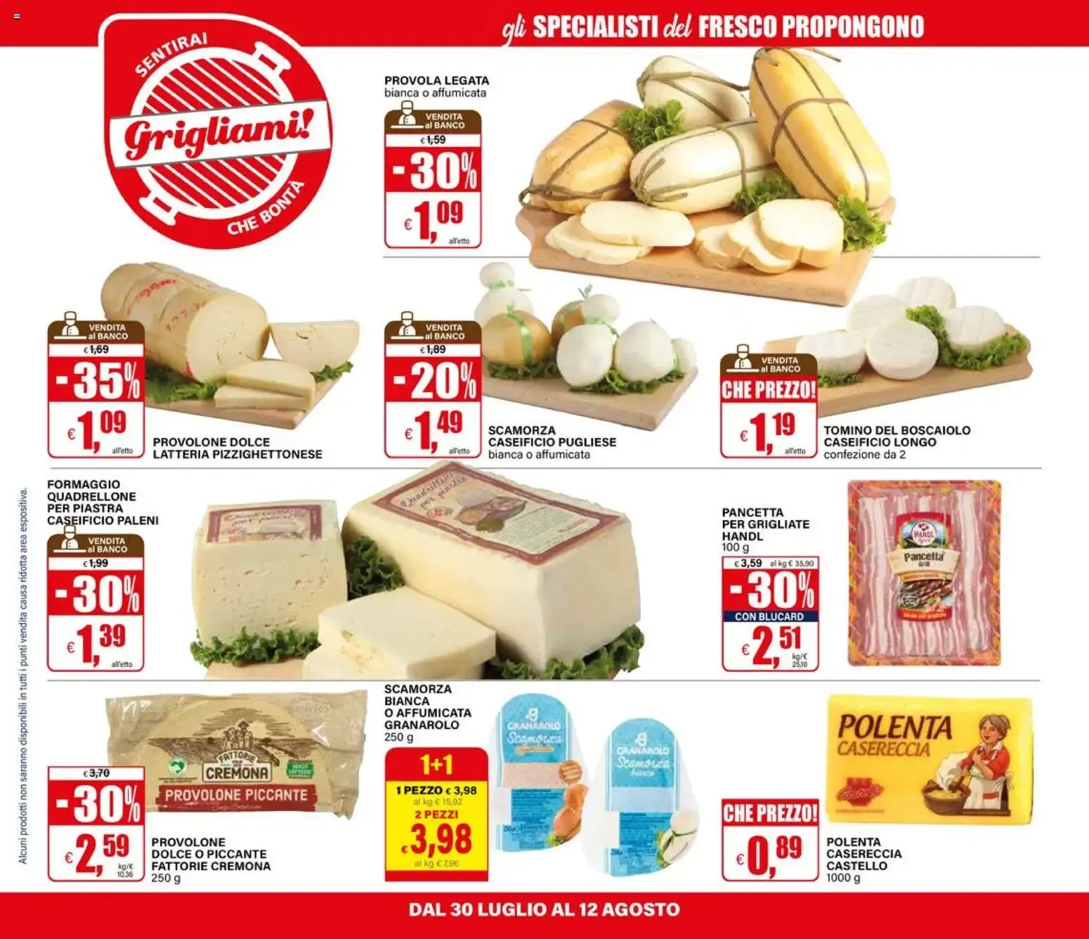 Il Gigante - Sconti Giganteschi da 30 luglio a 12 agosto di 2026 - Pagina del volantino 12