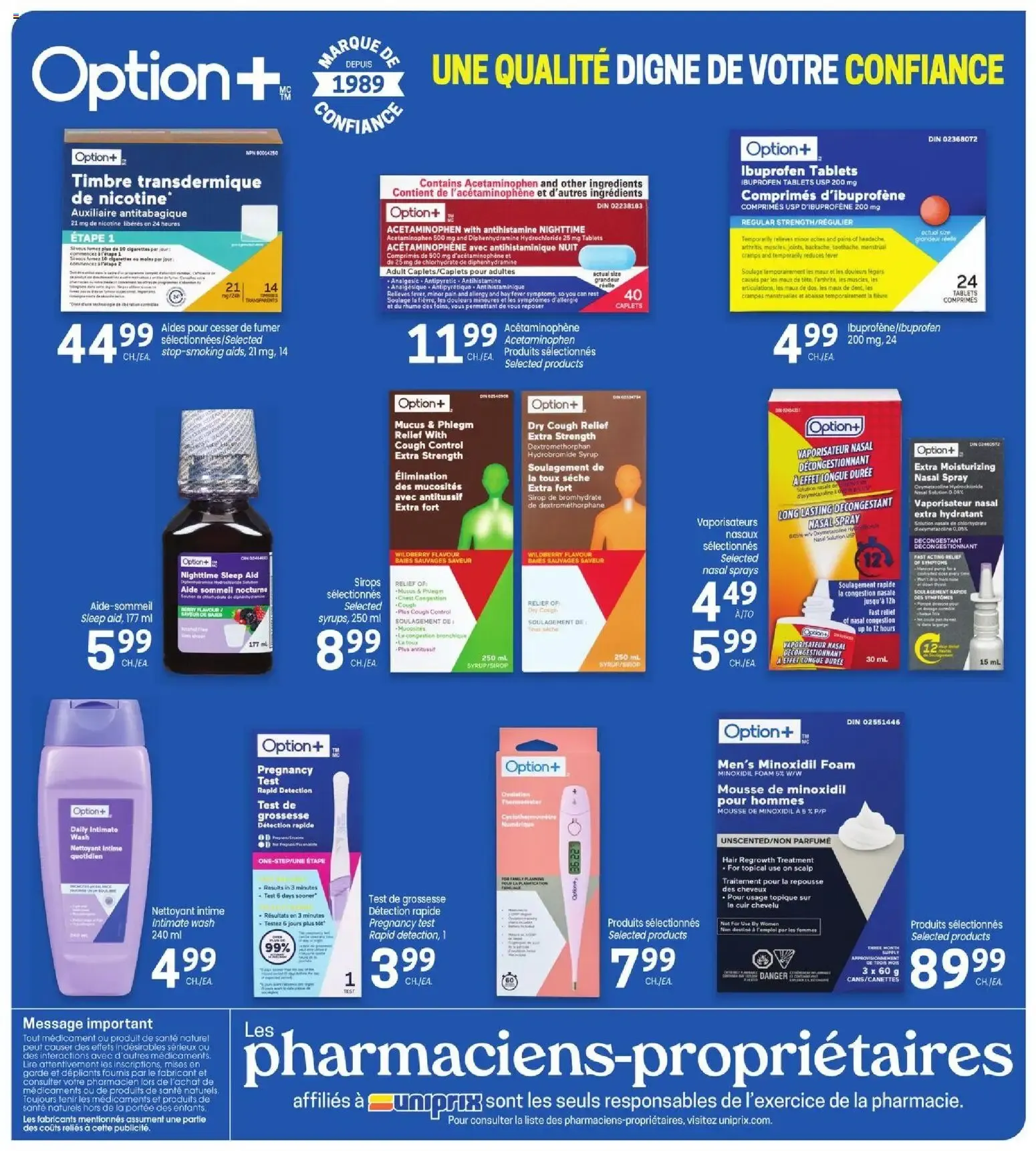 Uniprix weekly flyer / circulaire from Oct 8, 2026 > weekly specials & deals from October 8 to October 14 2026 - flyer page 8