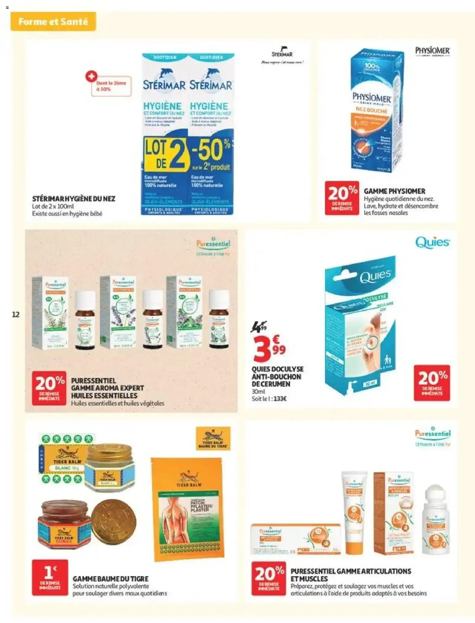 Auchan Parapharmacie, beauté à partir du 01/09/2026 - promo en ligne du 1 septembre au 27 septembre 2026 - Catalogue page 12