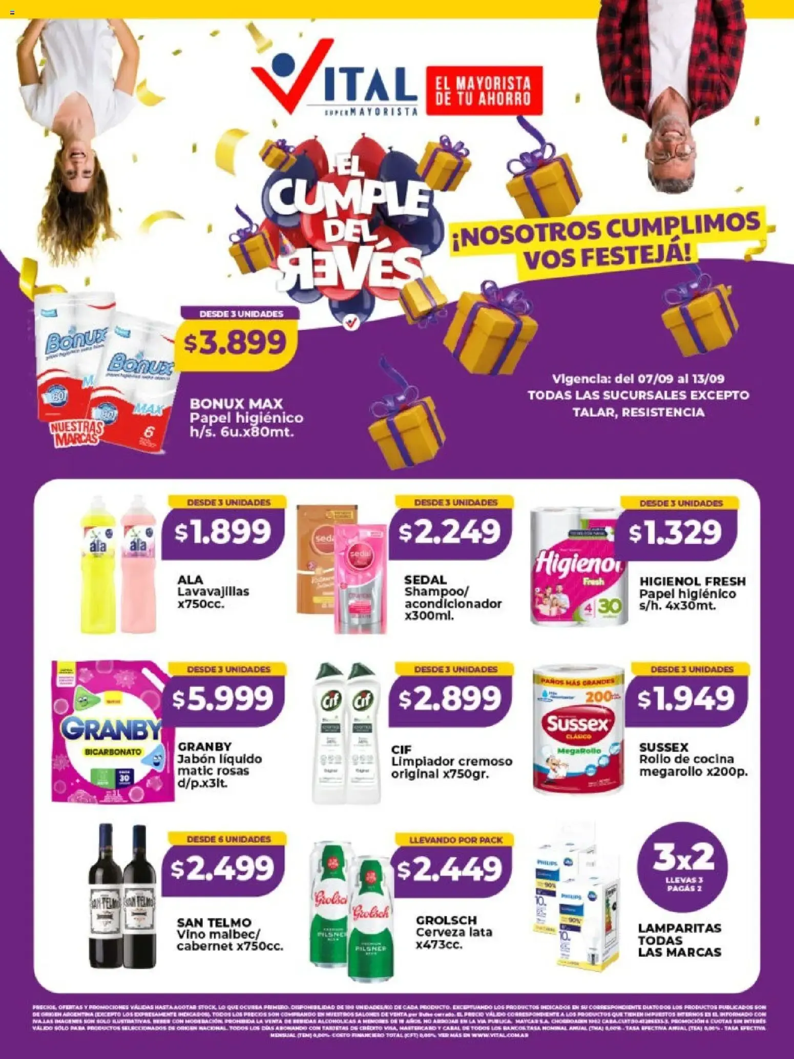 Ofertas de Vital - Especial cumpleaños Vital || del 07/09/2026 - 13/09/2026 || Catálogo 7 de septiembre al 13 de septiembre 2026 - Página 2 del catálogo