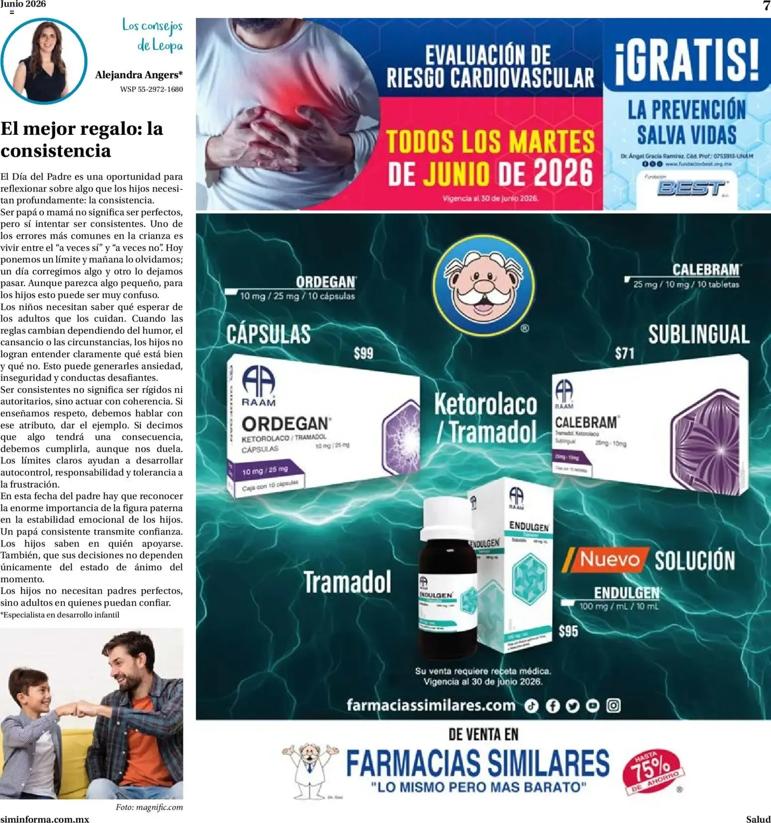 Catálogo de Farmacias Similares catálogo (01/06/2026 - 30/06/2026) - catálogo en línea 1 de junio al 30 de junio 2026 - Pagina 7
