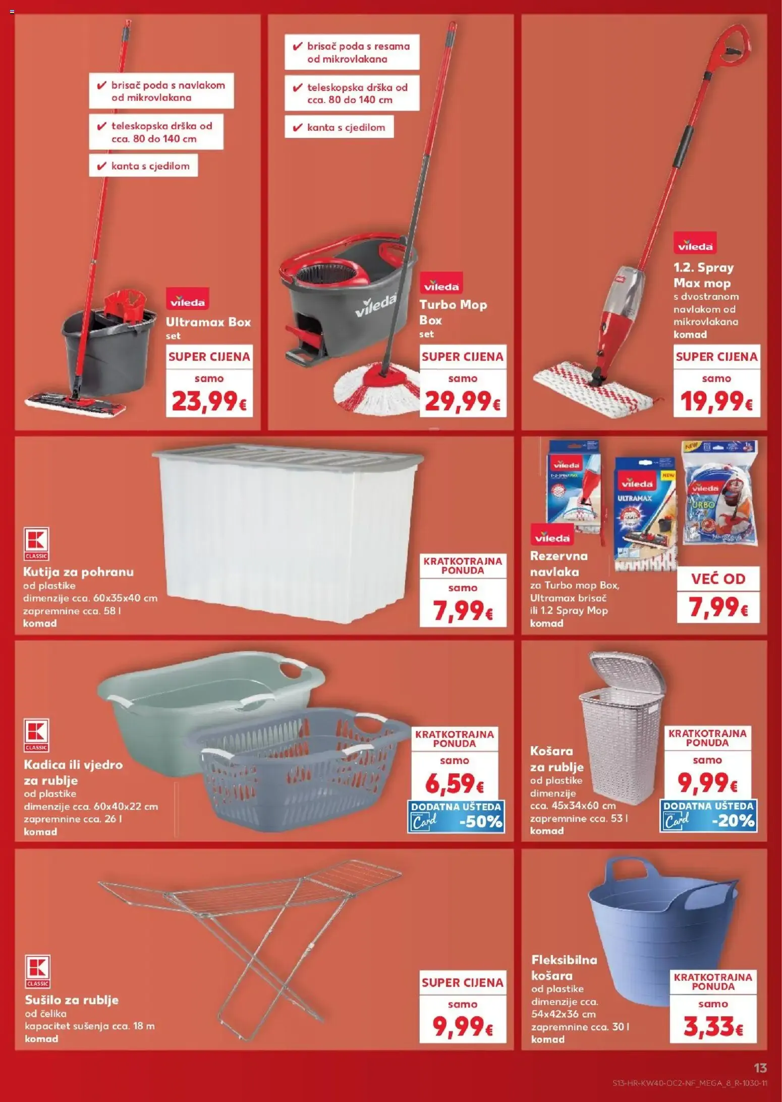 Katalog Kaufland Katalog novi od 30.09.2026 na listanje > letak digitalni od 30. rujna do 6. listopada 2026. - Pregled Stranica 13