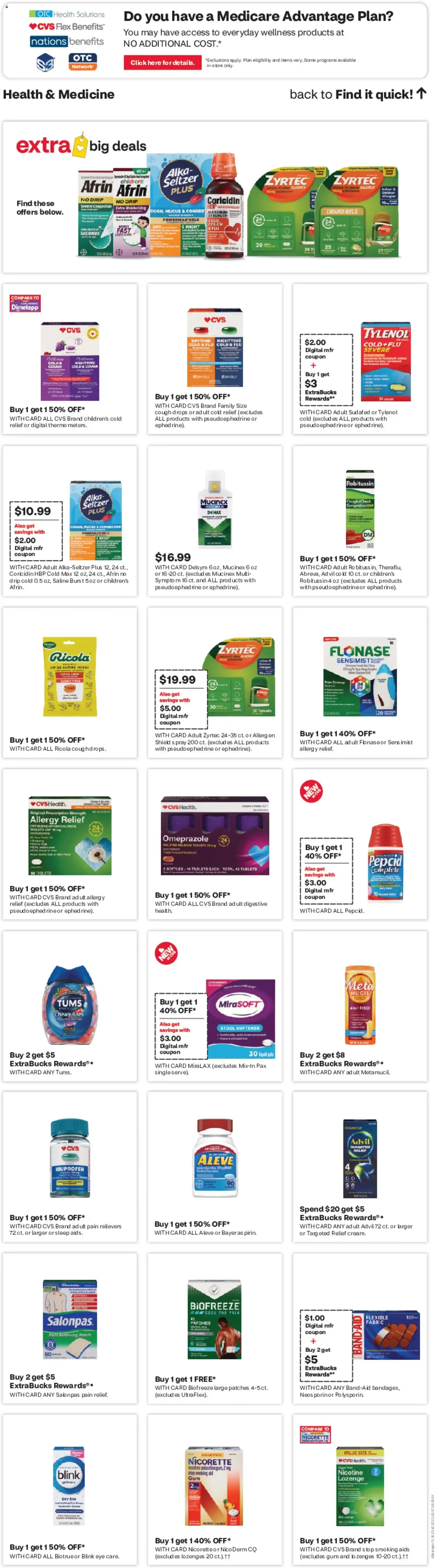 Weekly ad CVS Weekly Ad from 10/18/2026 - Flyer, Circular this week from October 18 to October 24 2026 - Page 7