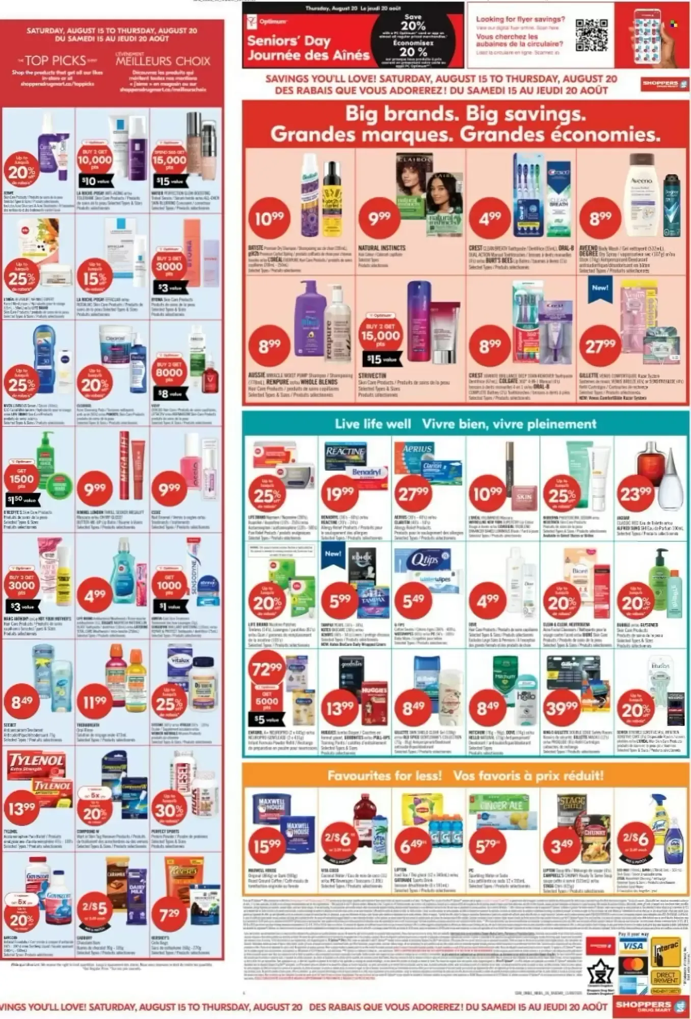 Shoppers Drug Mart flyer week 33 from August 14 to August 20 2026 - flyer page 2