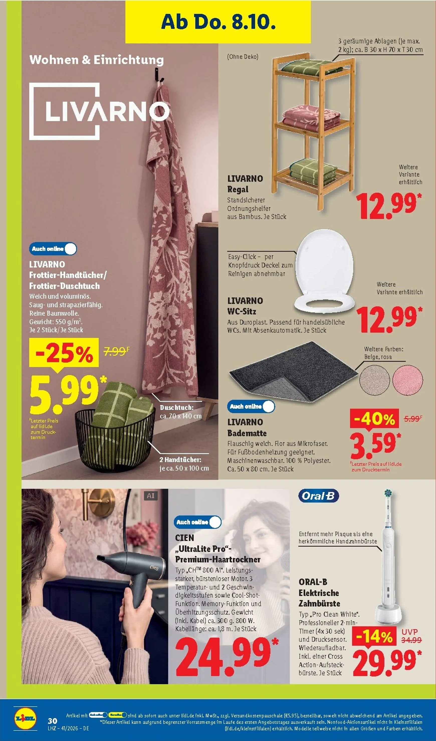 Lidl - Lohnt sich. von 5. Oktober bis 10. Oktober 2026 - Prospekt seite 24