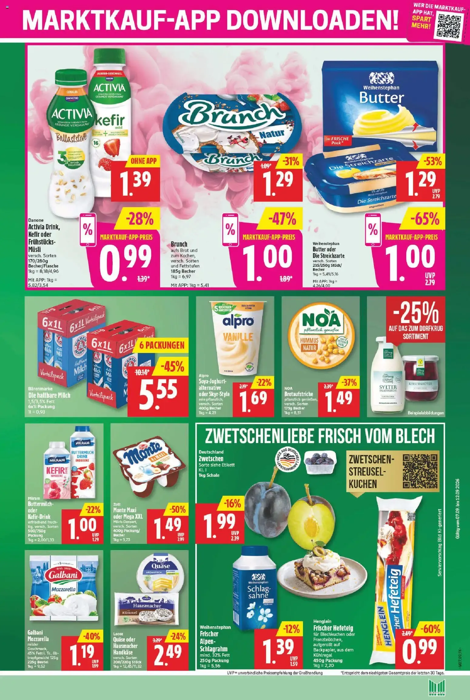 Marktkauf: Wir feiern, Sie sparen von 7. September bis 12. September 2026 - Prospekt seite 9
