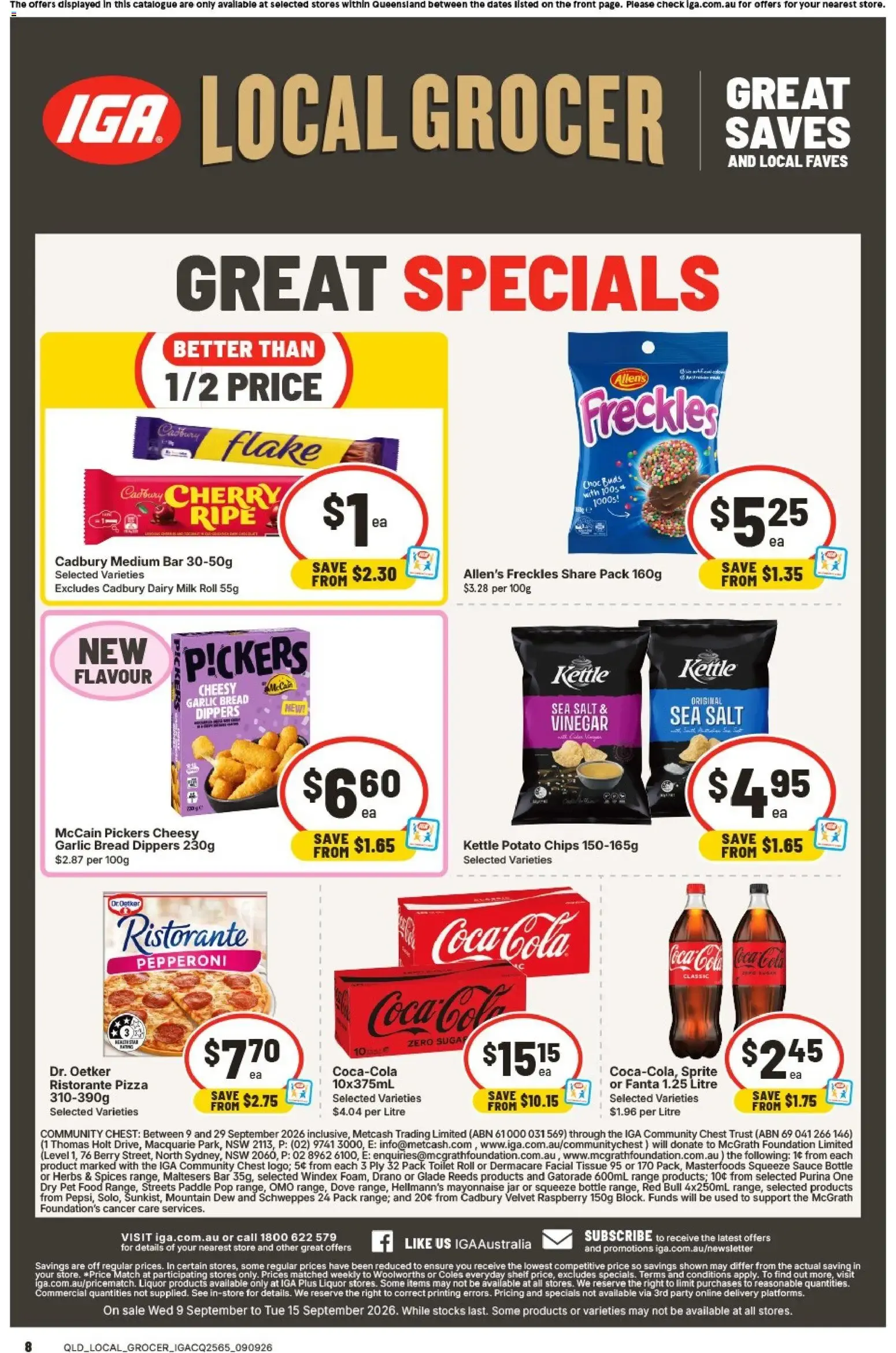 IGA Local Grocer - Great Saves and Local Faves - Catalogue valid from 9 September to 15 September 2026 - page 2