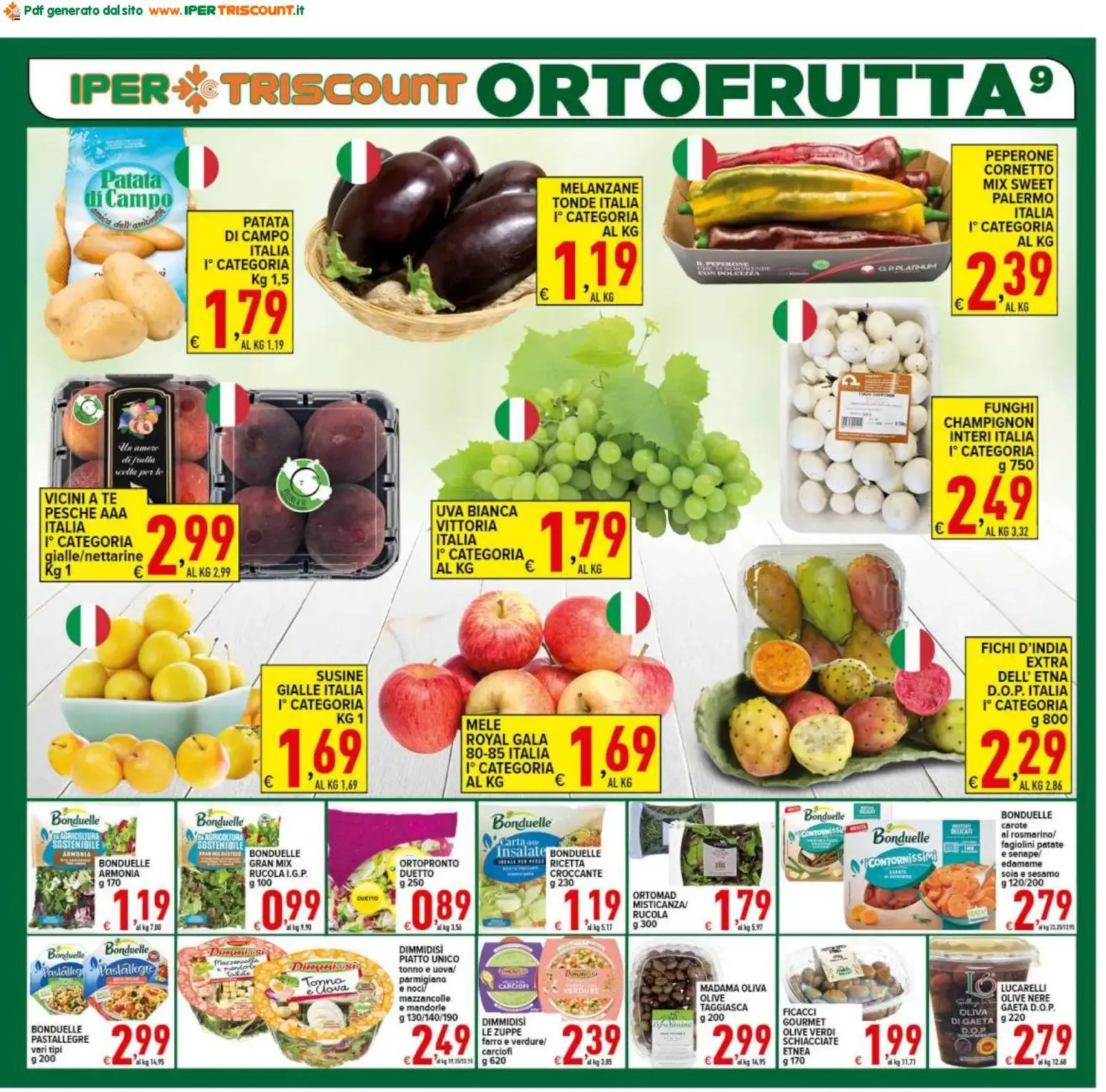Ipertriscount volantino dal 21/08/2026 - online Offerte da 21 agosto a 1 settembre di 2026 - Pagina del volantino 9