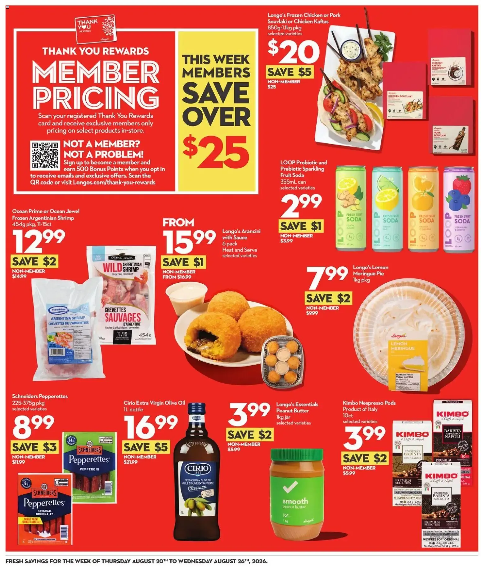 Longo's weekly flyer / circulaire from Aug 20, 2026 > weekly specials & deals from August 20 to August 26 2026 - flyer page 4