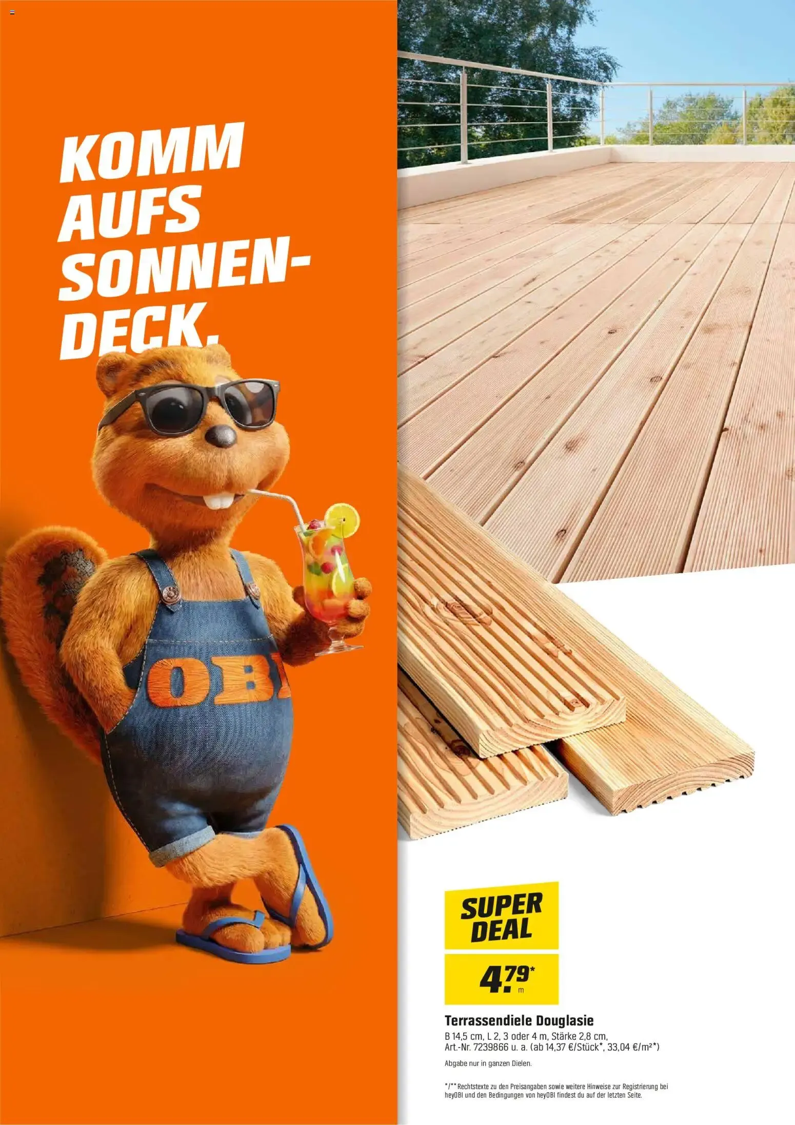 OBI Prospekt Juli 2026 von 1. Juli bis 31. Juli 2026 - Prospekt seite 6