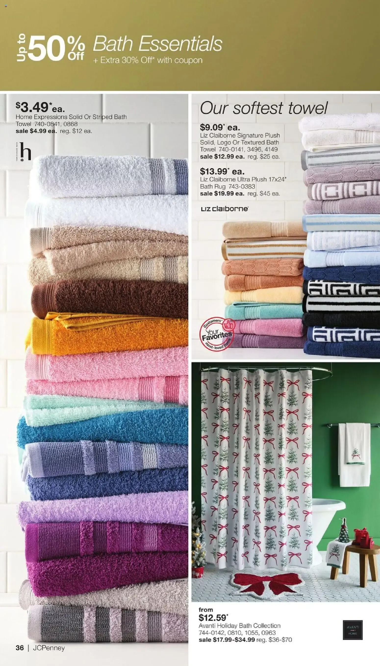 Weekly ad JCPenney Semi-Annual Home Sale from September 28 to October 25 2026 - Page 35