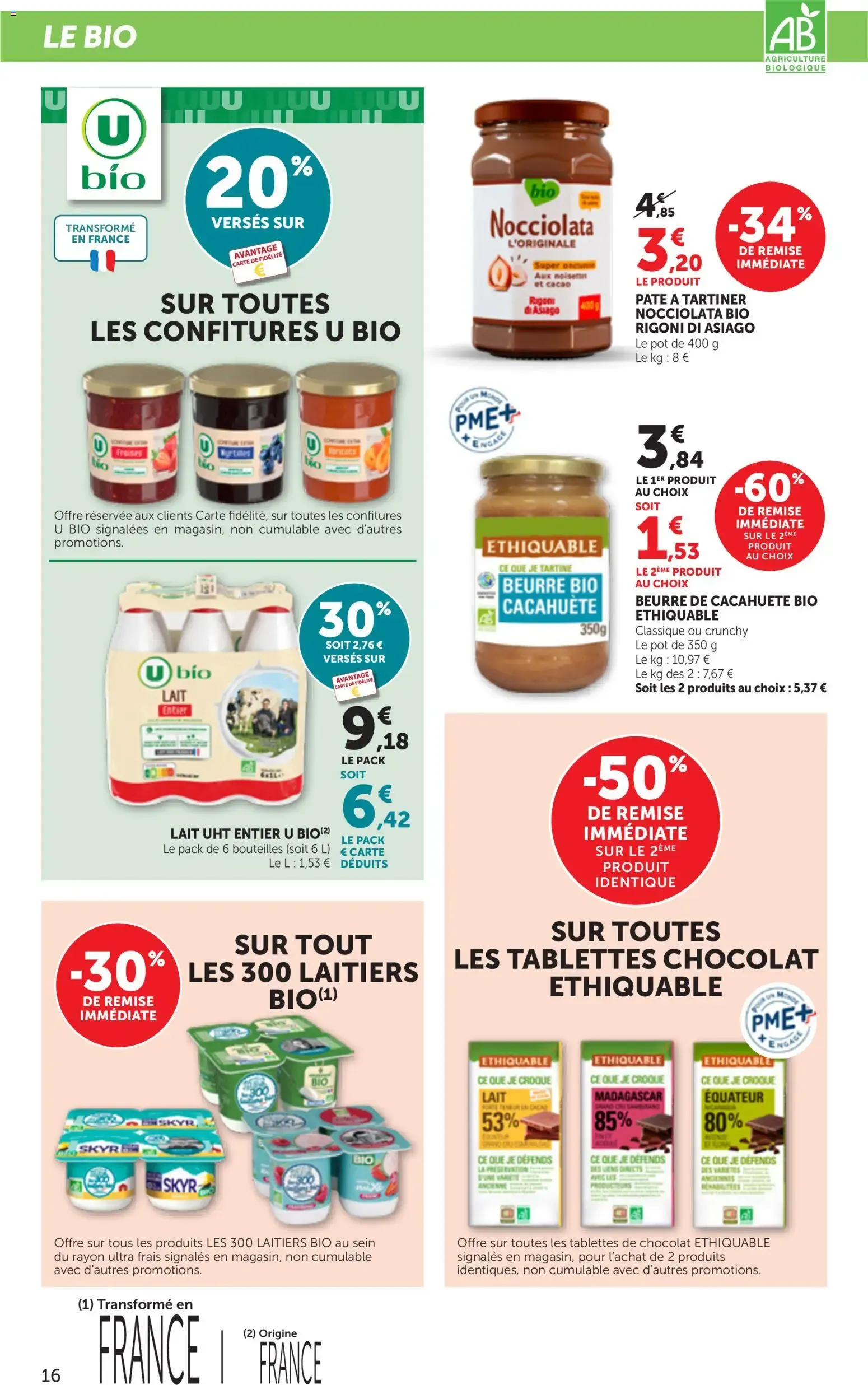 bi1 Catalogue maxi marché à partir du 15/09/2026 - promo en ligne du 15 septembre au 27 septembre 2026 - Catalogue page 16