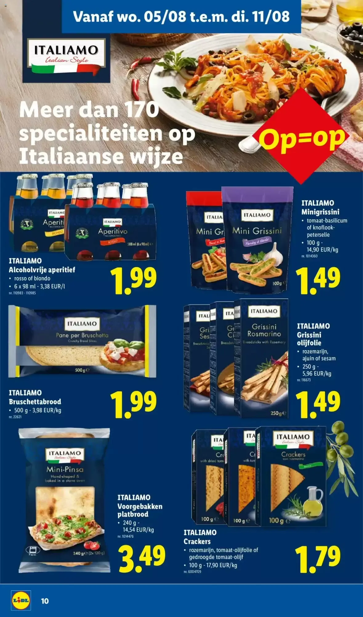 Lidl folder week 32 van 3 augustus tot 8 augustus 2026 - folder pagina 10