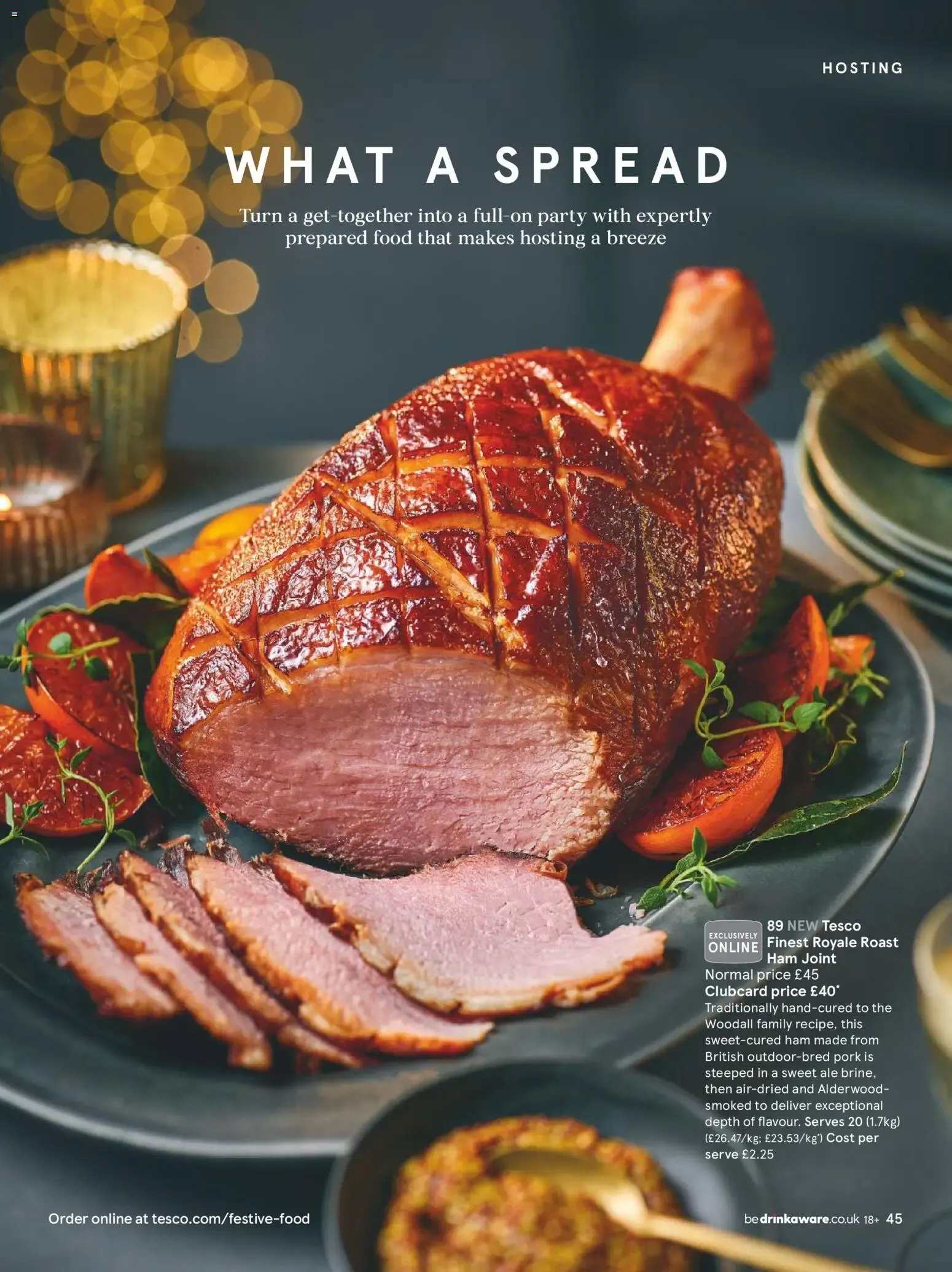 TESCO finest FESTIVE FOOD TO ORDER from 1 October to 31 October 2026 - Catalogue Page 44