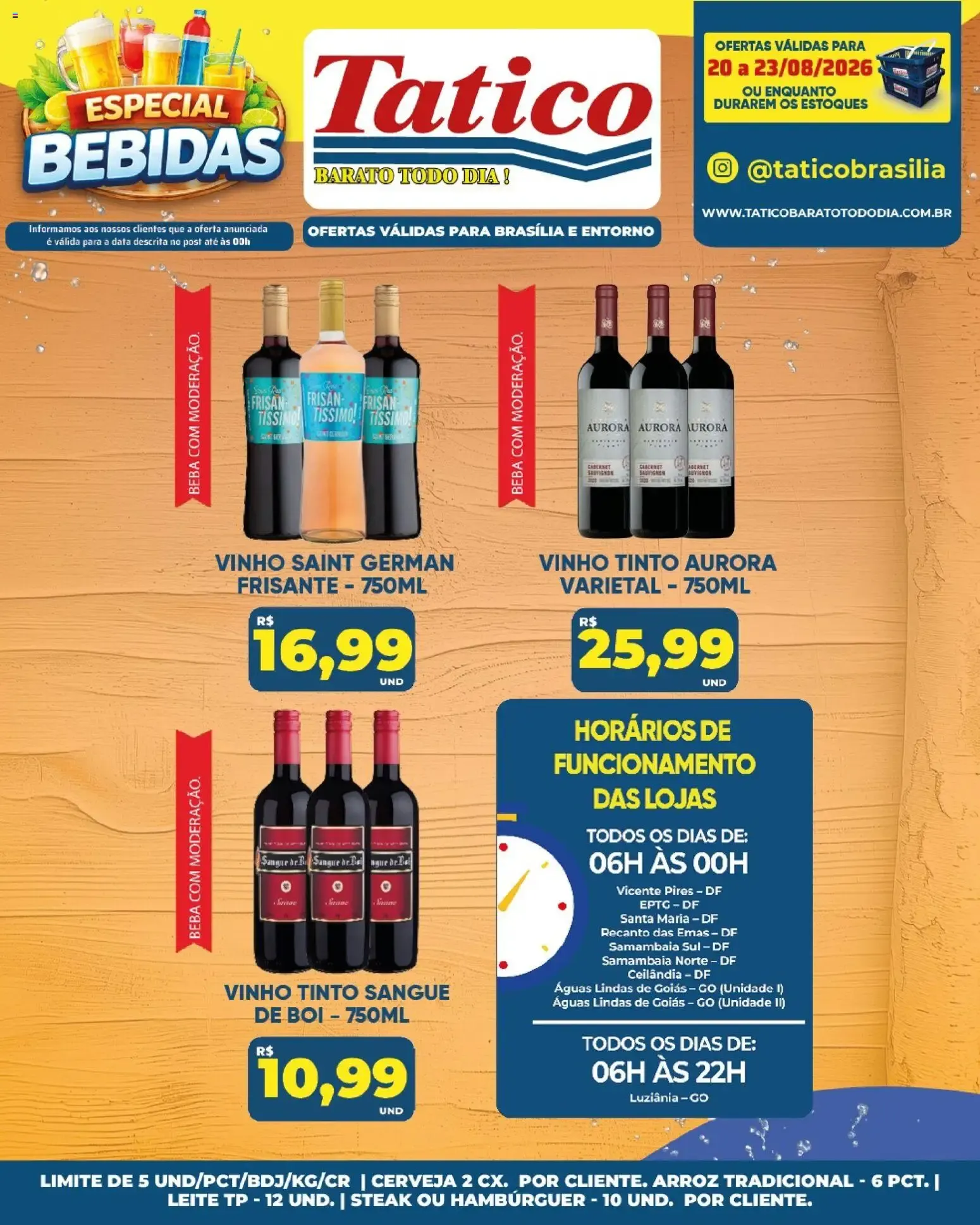 Encarte de Tatico ofertas do Dia de 20/08/2026 | Promoções Online 20 de agosto até 20 de agosto 2026 - Pagina 26